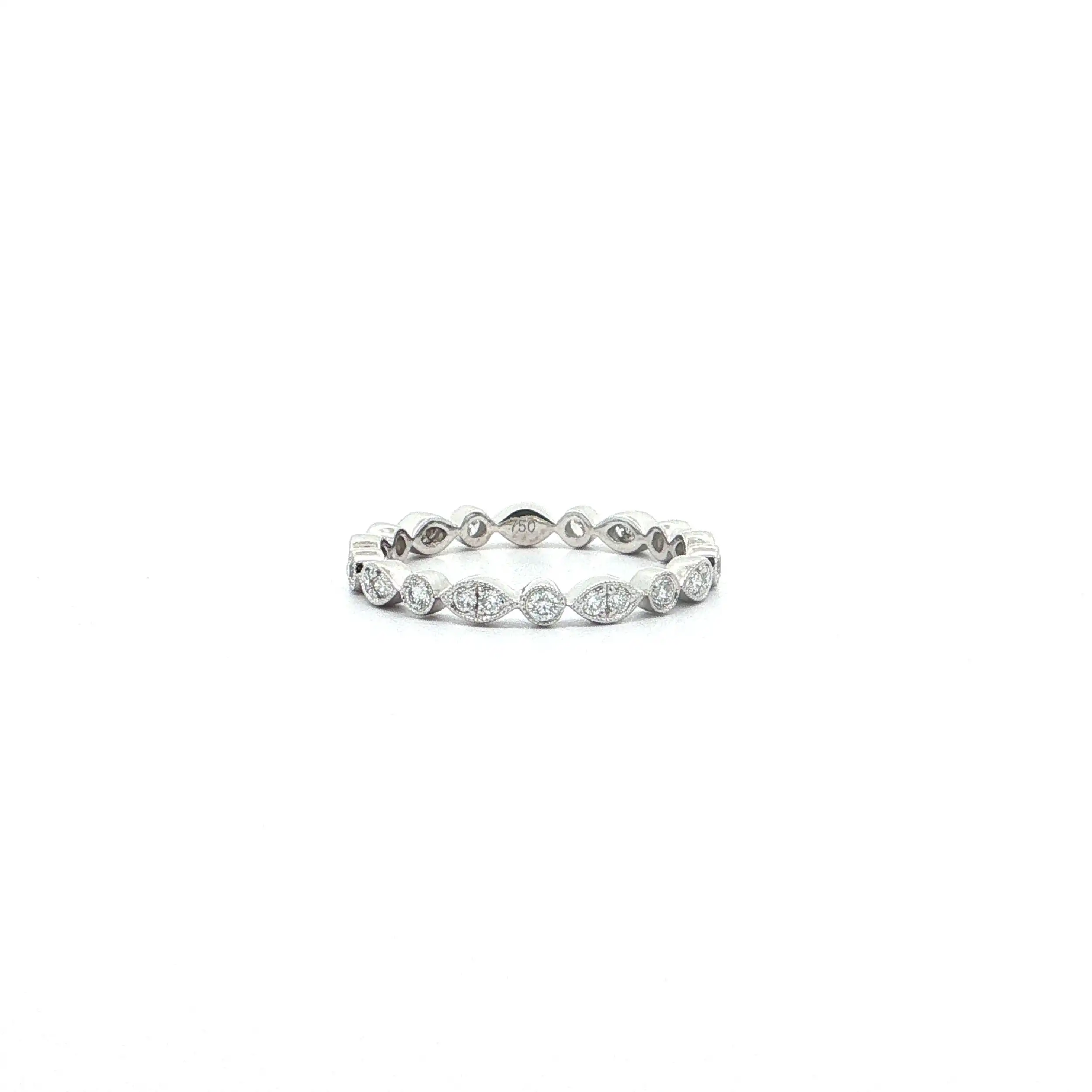 Ring Weißgold mit Brillanten 0,38ct. TW/SI Ring Weißgold mit Brillanten 0,38ct. TW/SI
