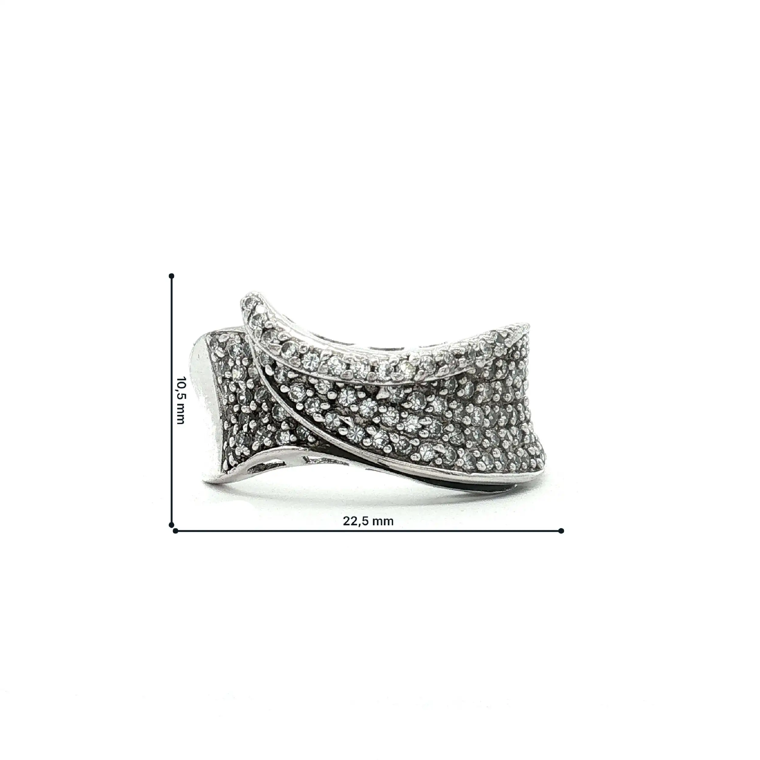 Ring Silber mit Zirkonia Ring Silber mit Zirkonia