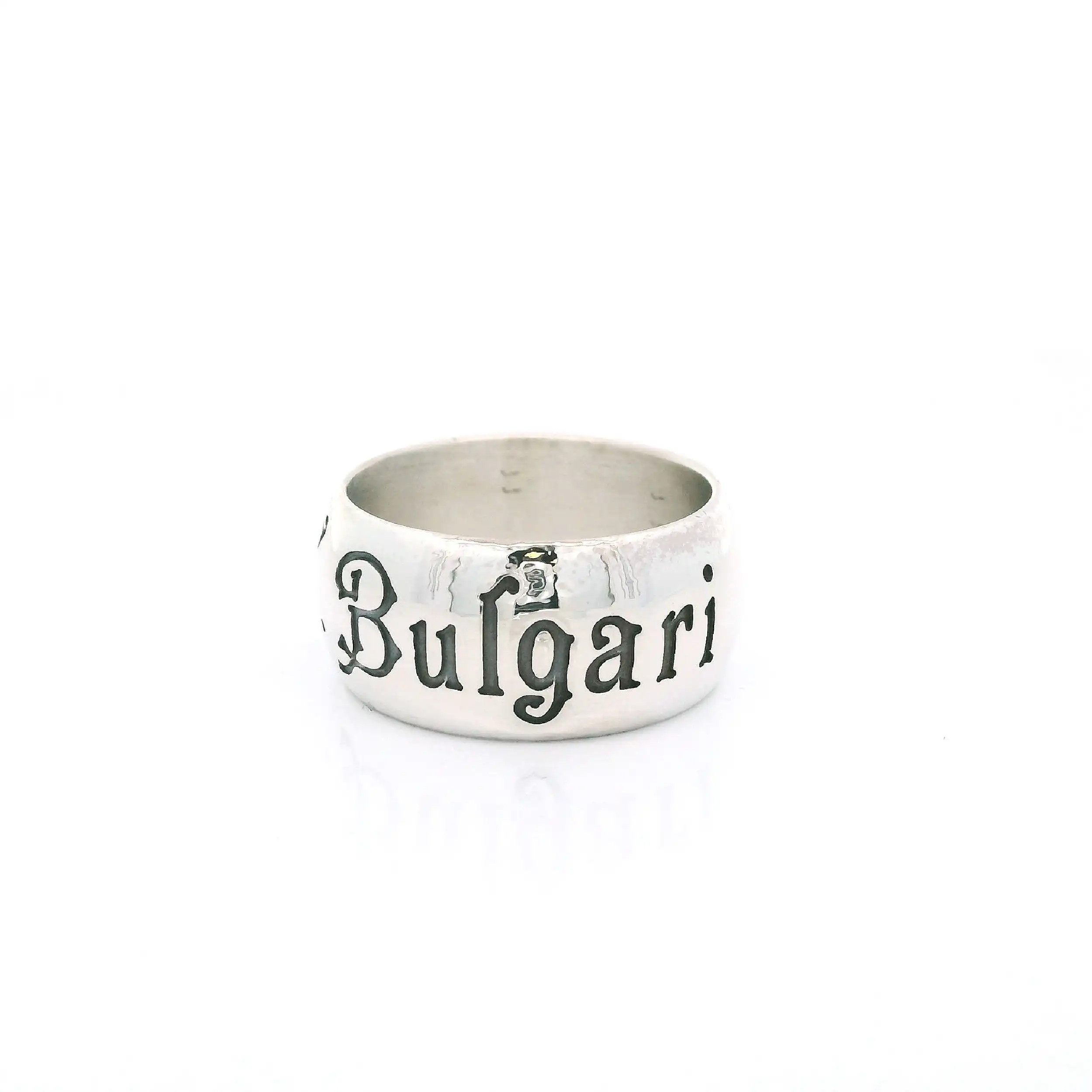 Silberring Bulgari Save the Children Big Silver Ring Silberring Bulgari Save the Children Big Silver Ring
