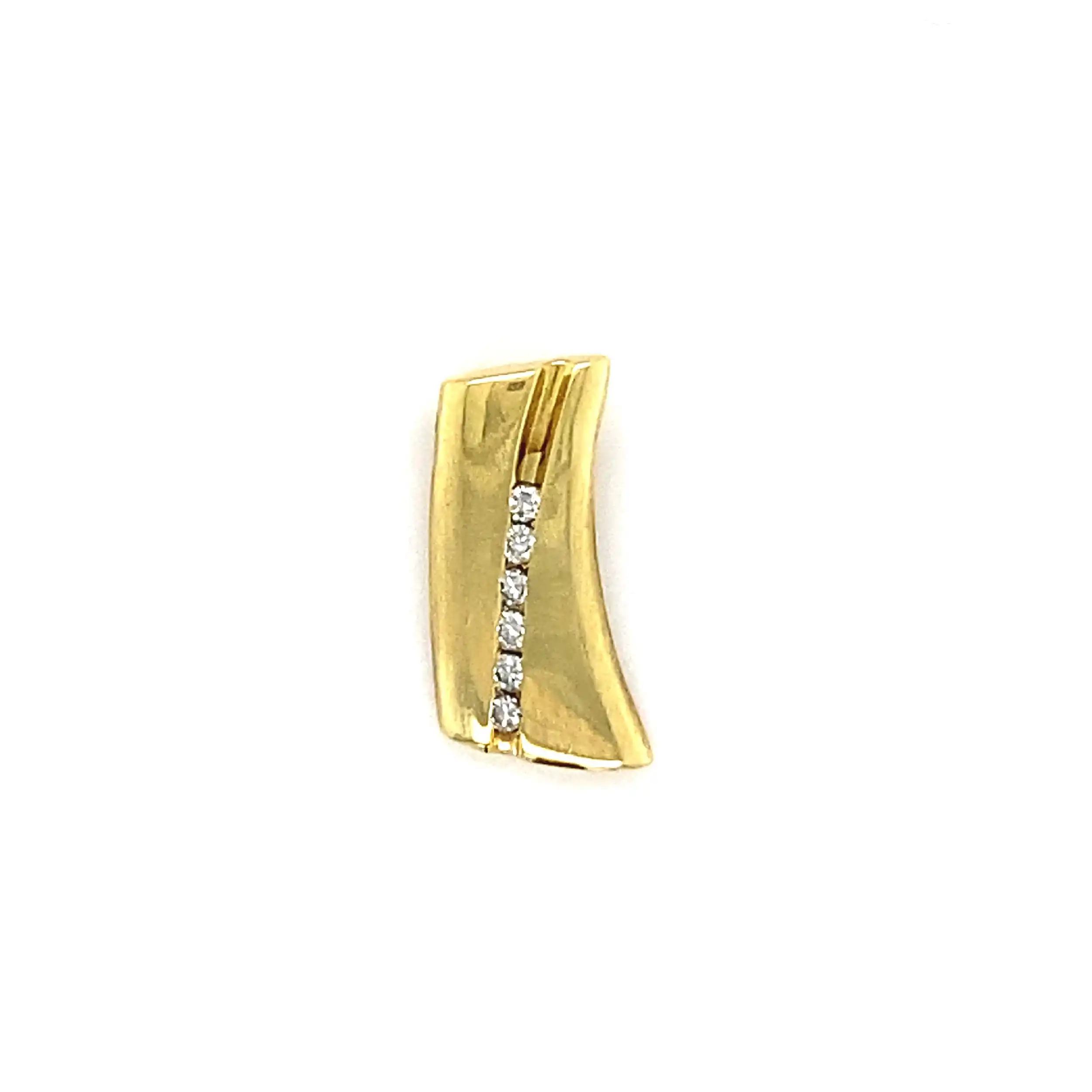 Anhänger Gelbgold mit Brillanten Anhänger Gelbgold mit Brillanten