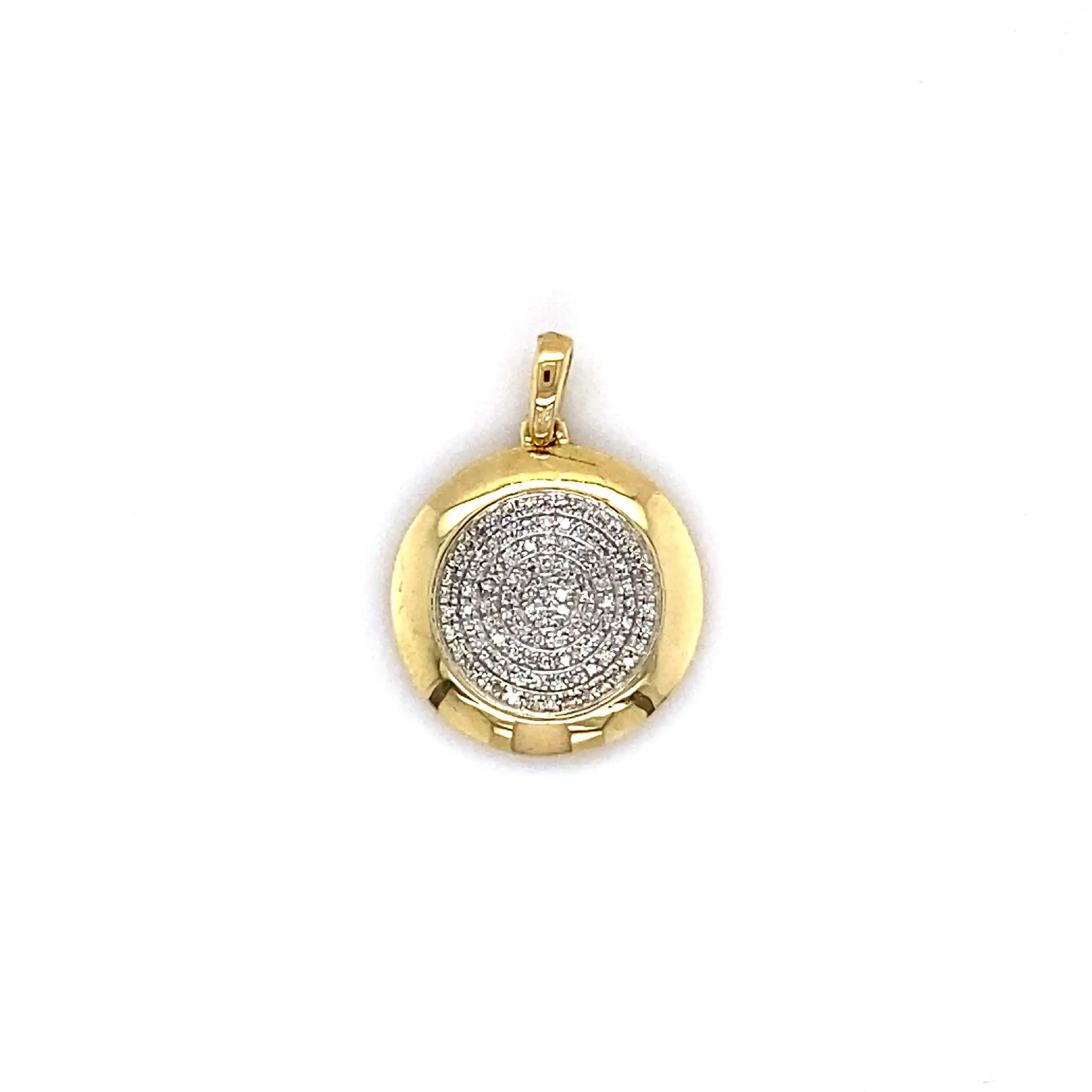 Anhänger Gelbgold mit Diamanten Anhänger Gelbgold mit Diamanten