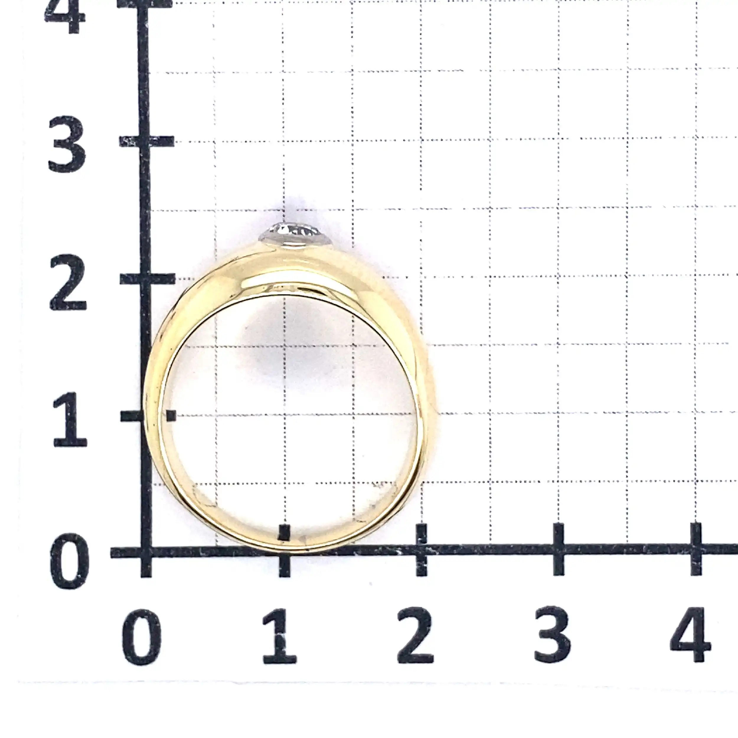 Ring Gelbgold mit Altschliffdiamant Ring Gelbgold mit Altschliffdiamant