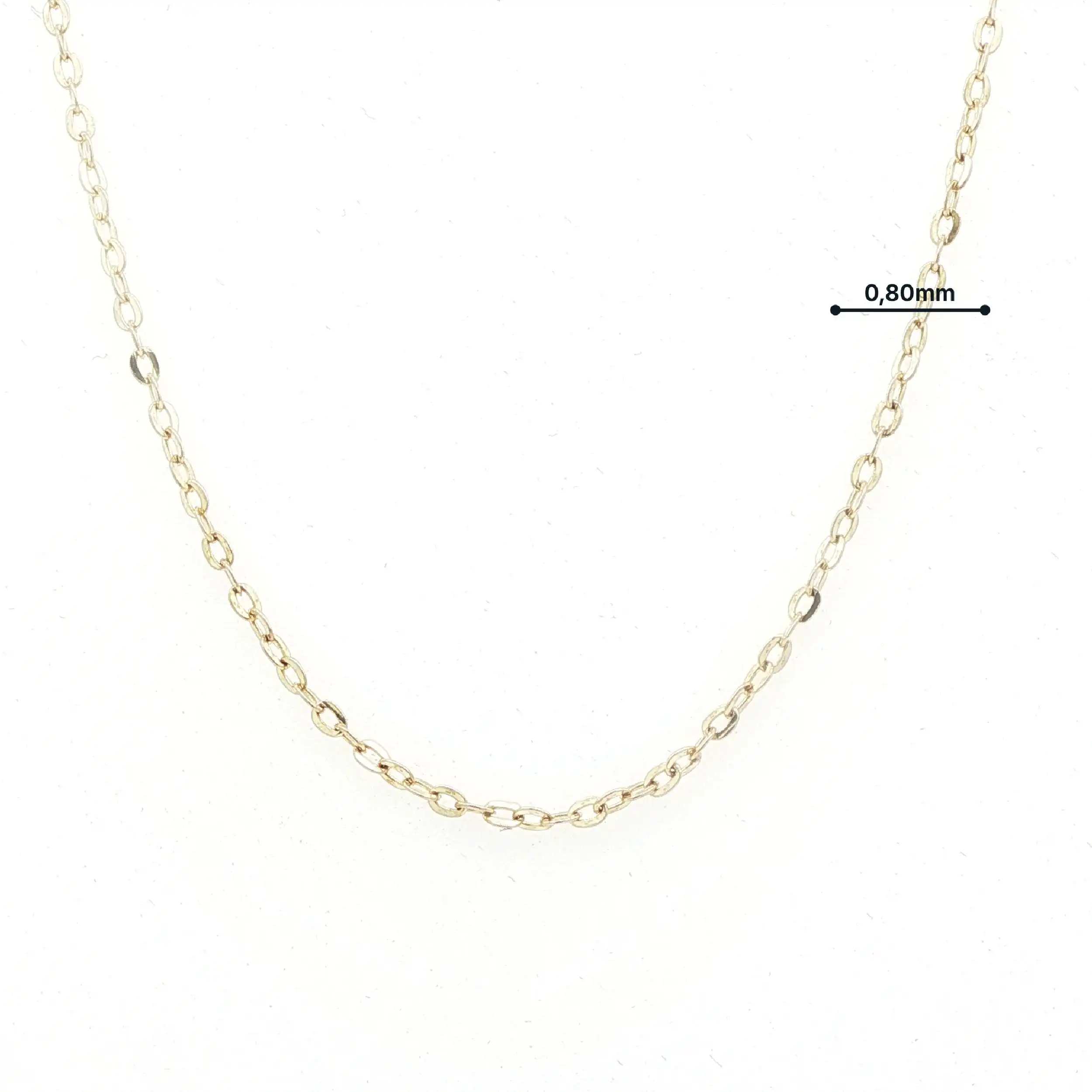 Ankerkette Gelbgold