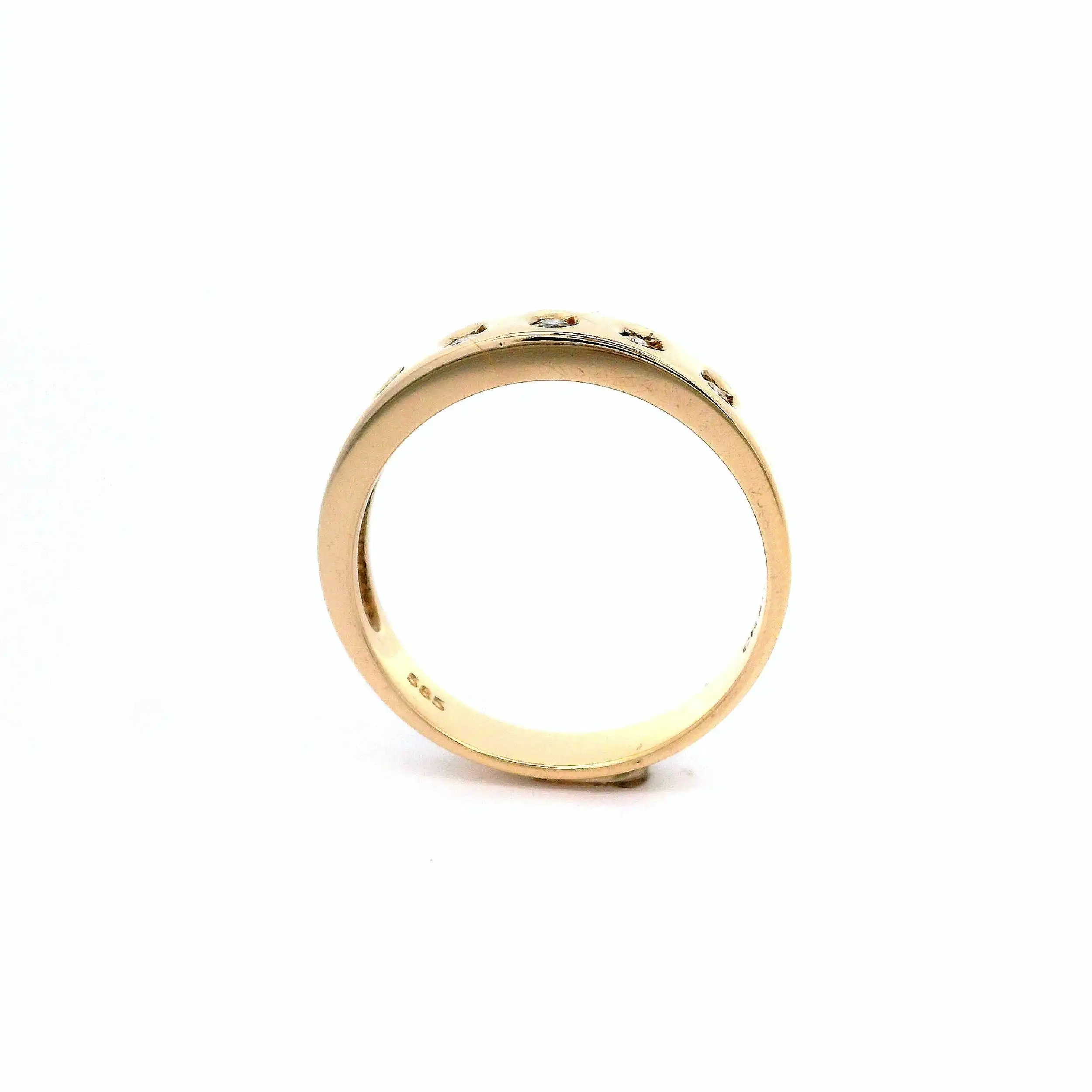 Ring Gelbgold Christ mit Brillanten Ring Gelbgold Christ mit Brillanten