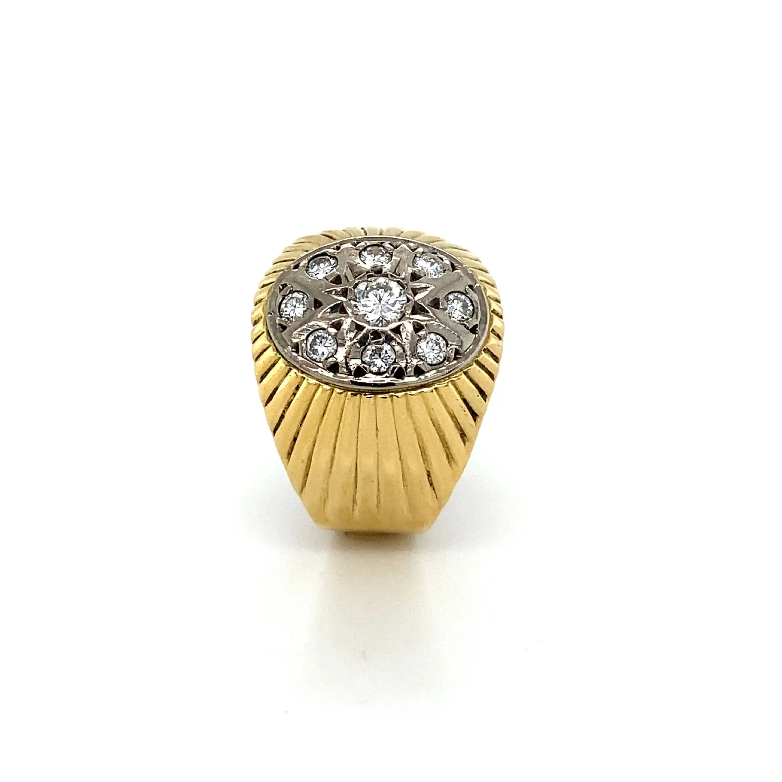 Ring Bicolor mit Brillanten Ring Bicolor mit Brillanten
