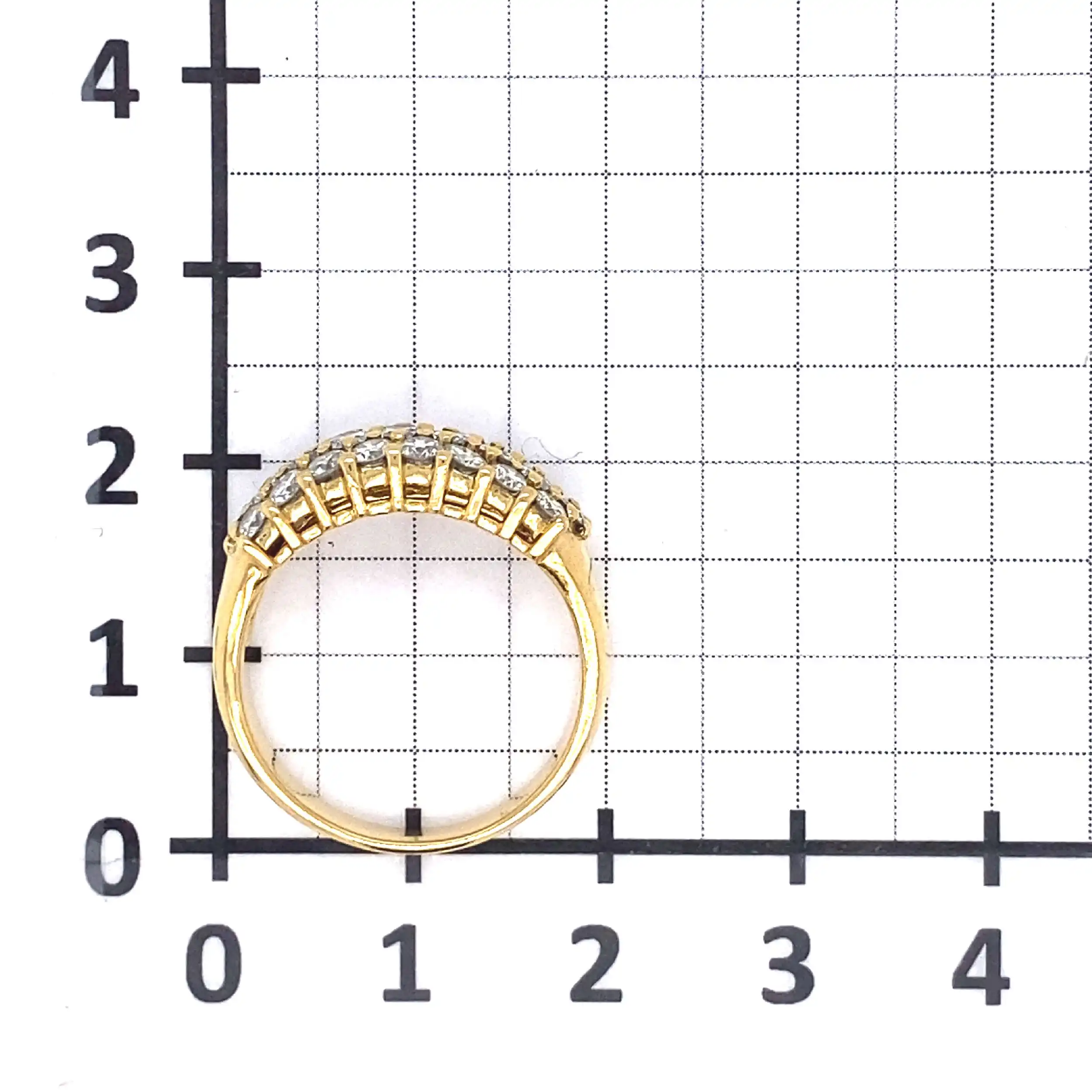 Ring Gelbgold mit Brillanten