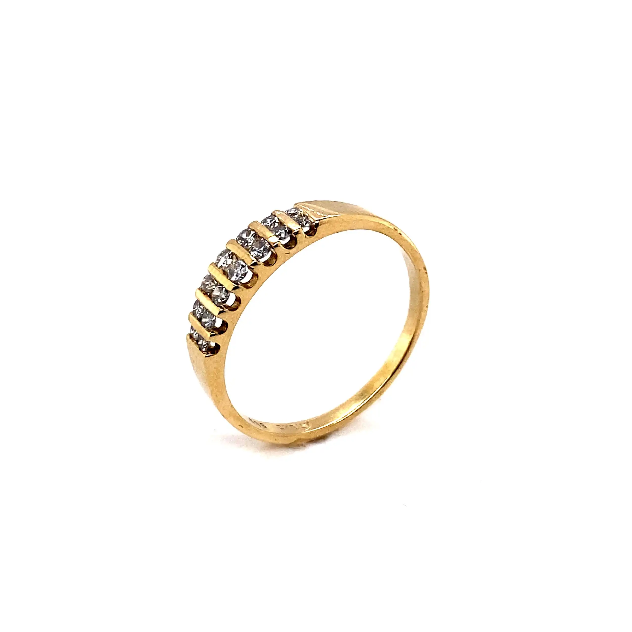 Ring Gelbgold mit Brillanten