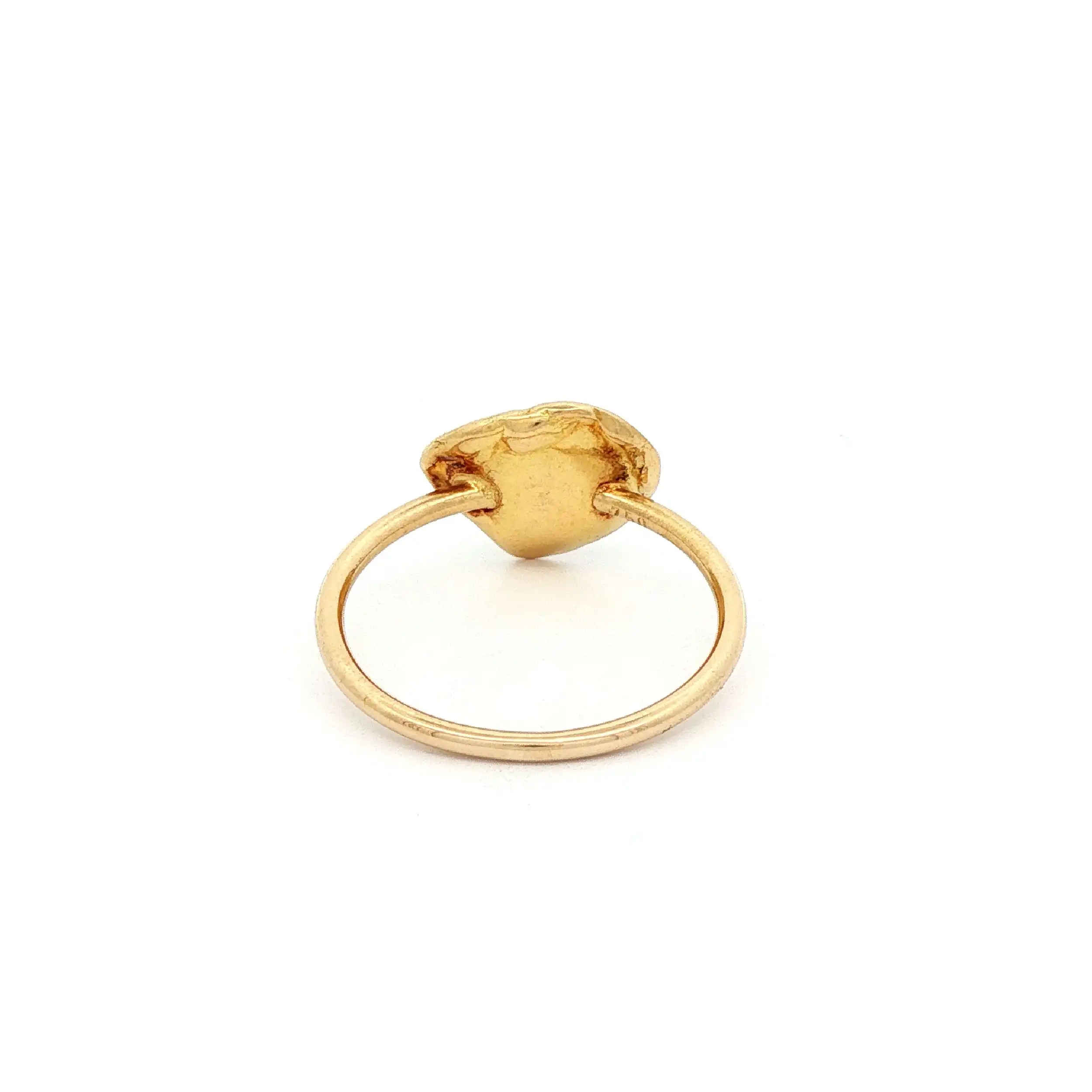 Ring Gelbgold mit Perle
