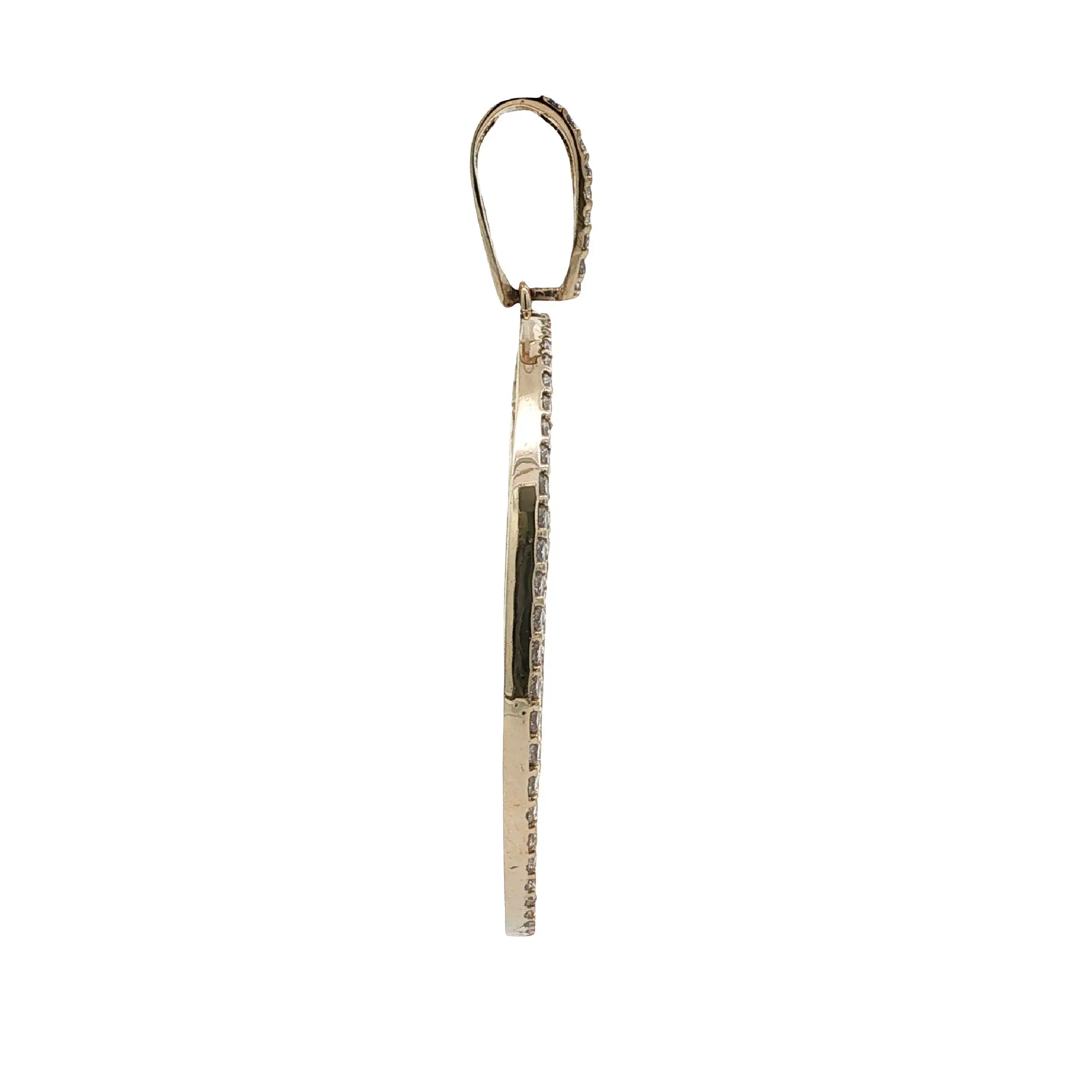 Anhänger Gelbgold Krone mit Zirkonia