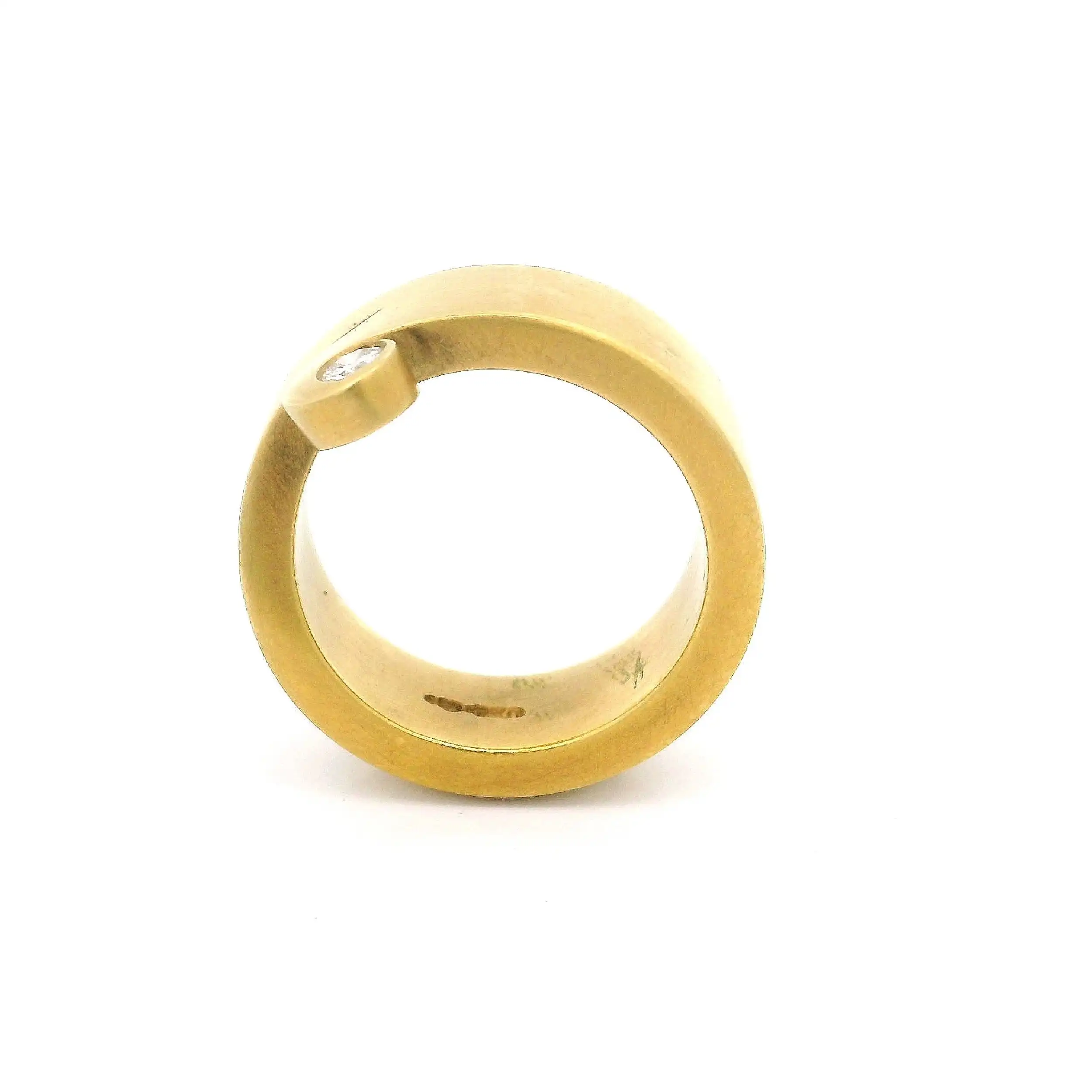 Ring Gelbgold Niessing Span mit Brillant