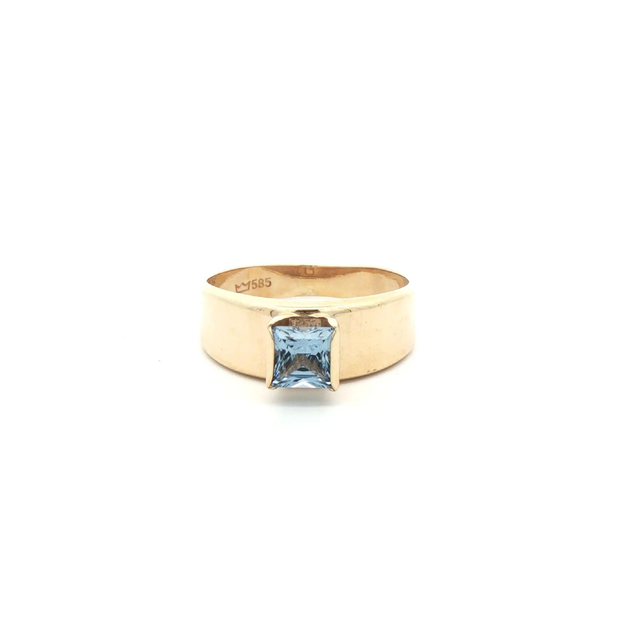Ring Gelbgold mit Spinell