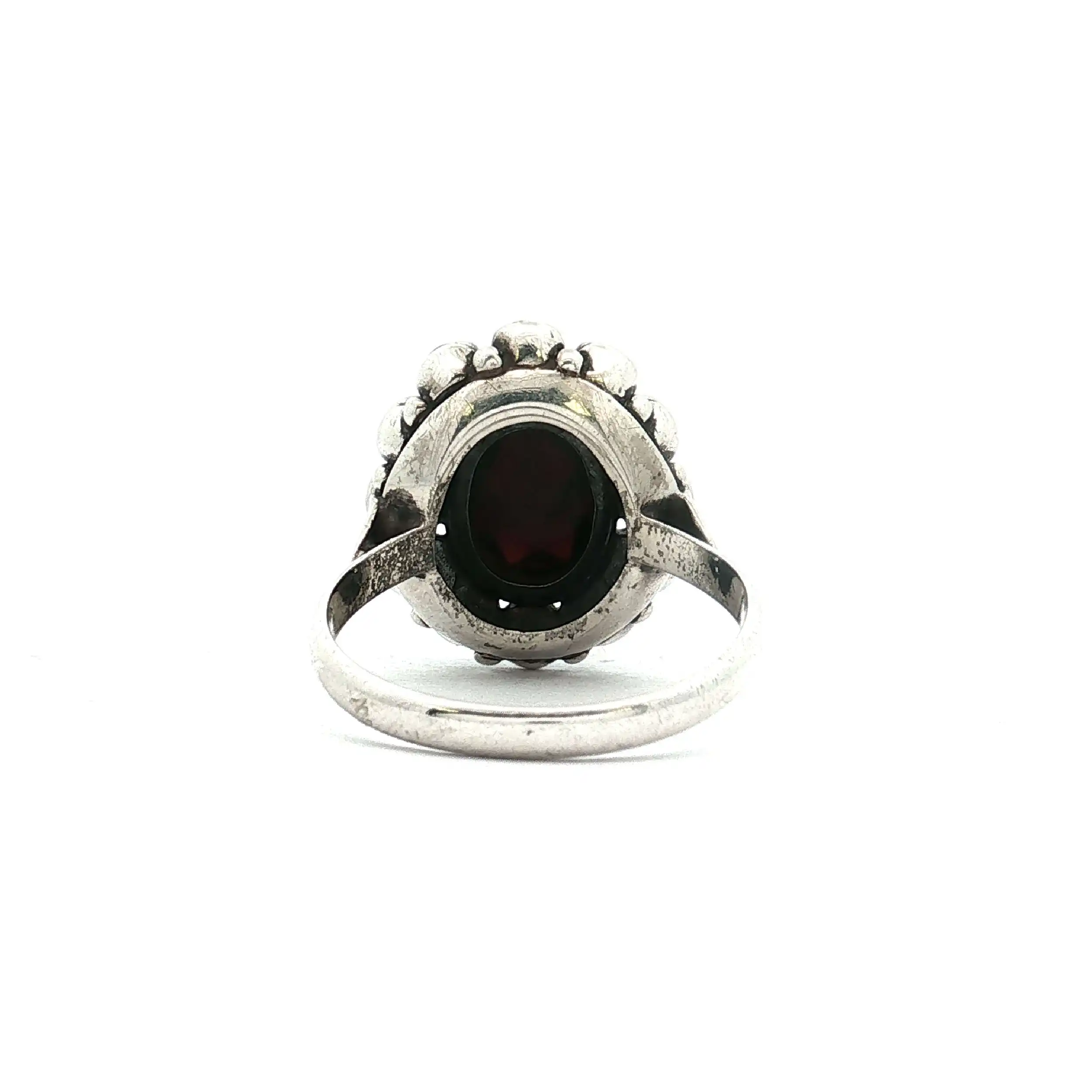 Ring Silber mit Granat Ring Silber mit Granat