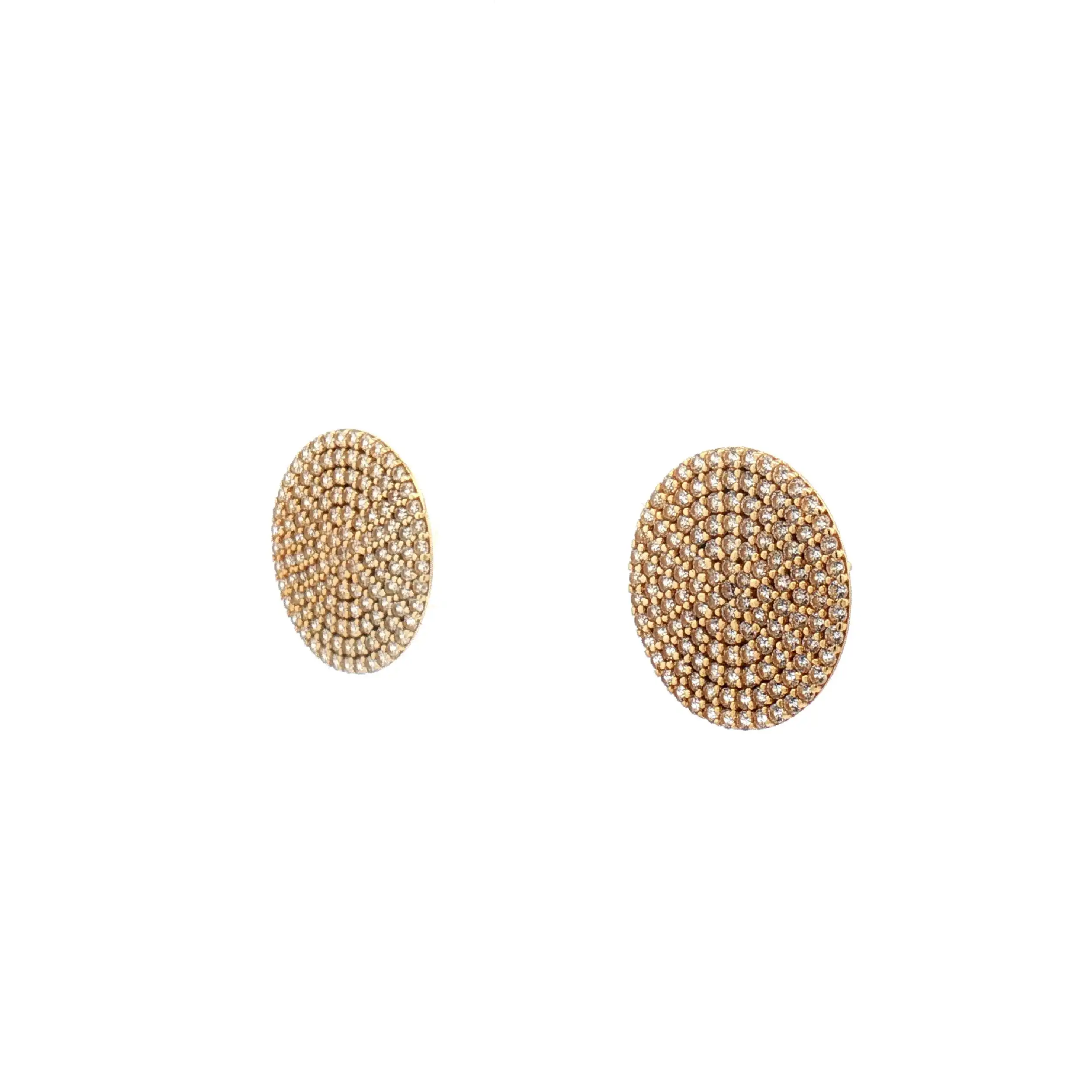 Ohrstecker Gelbgold mit Zirkonia Ohrstecker Gelbgold mit Zirkonia
