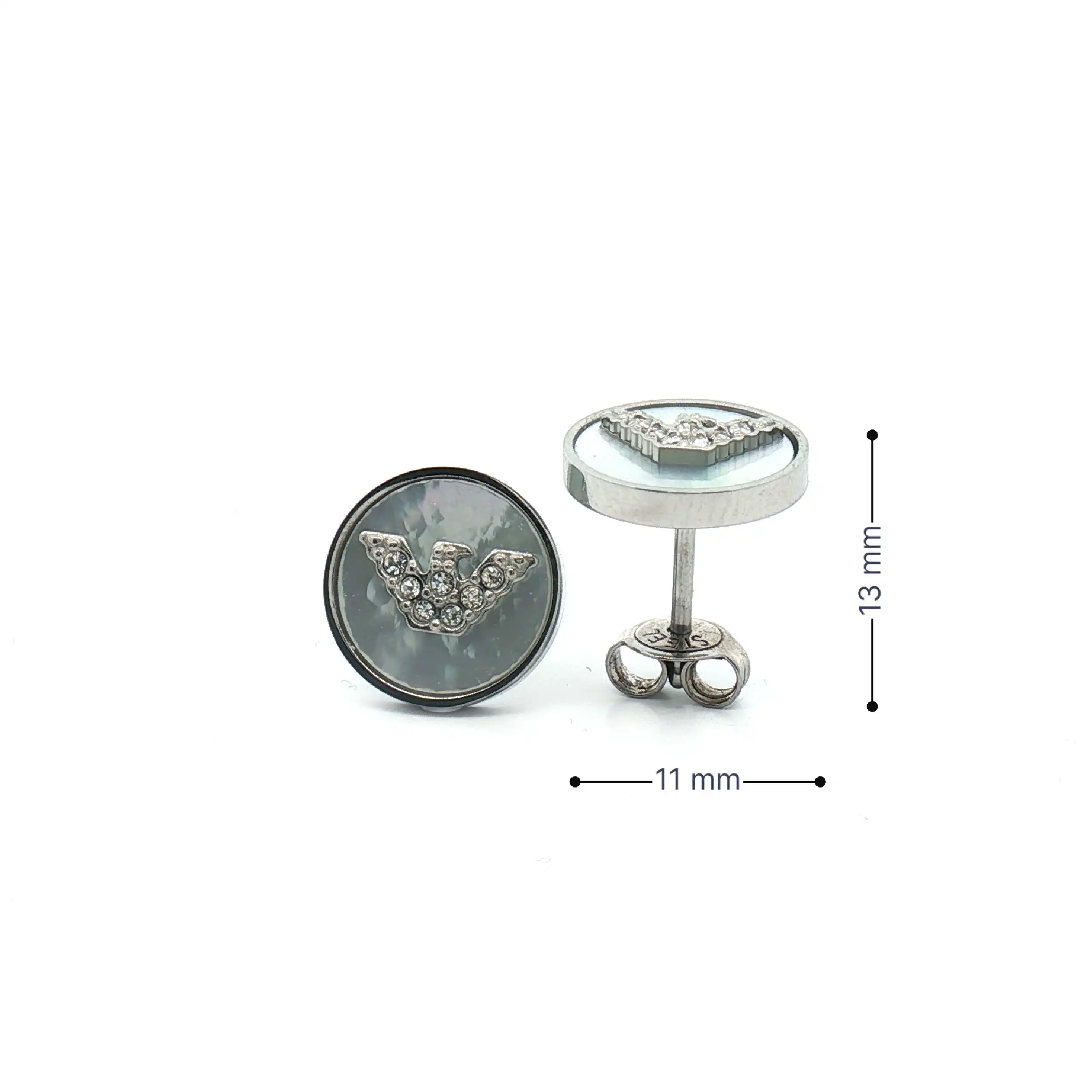 Ohrstecker Edelstahl Emporio Armani Ohrstecker Edelstahl Emporio Armani