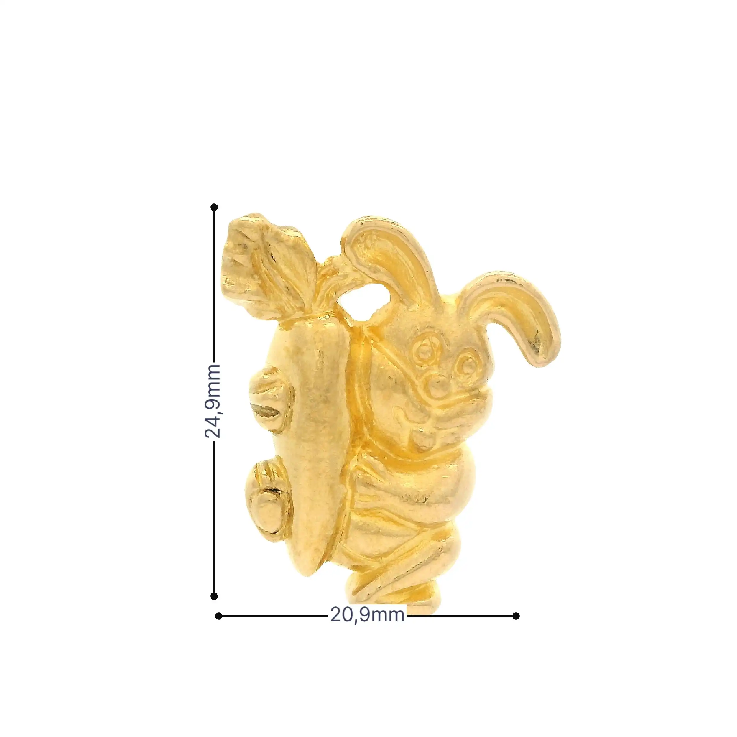 Anhänger "Hase" Gelbgold Anhänger "Hase" Gelbgold