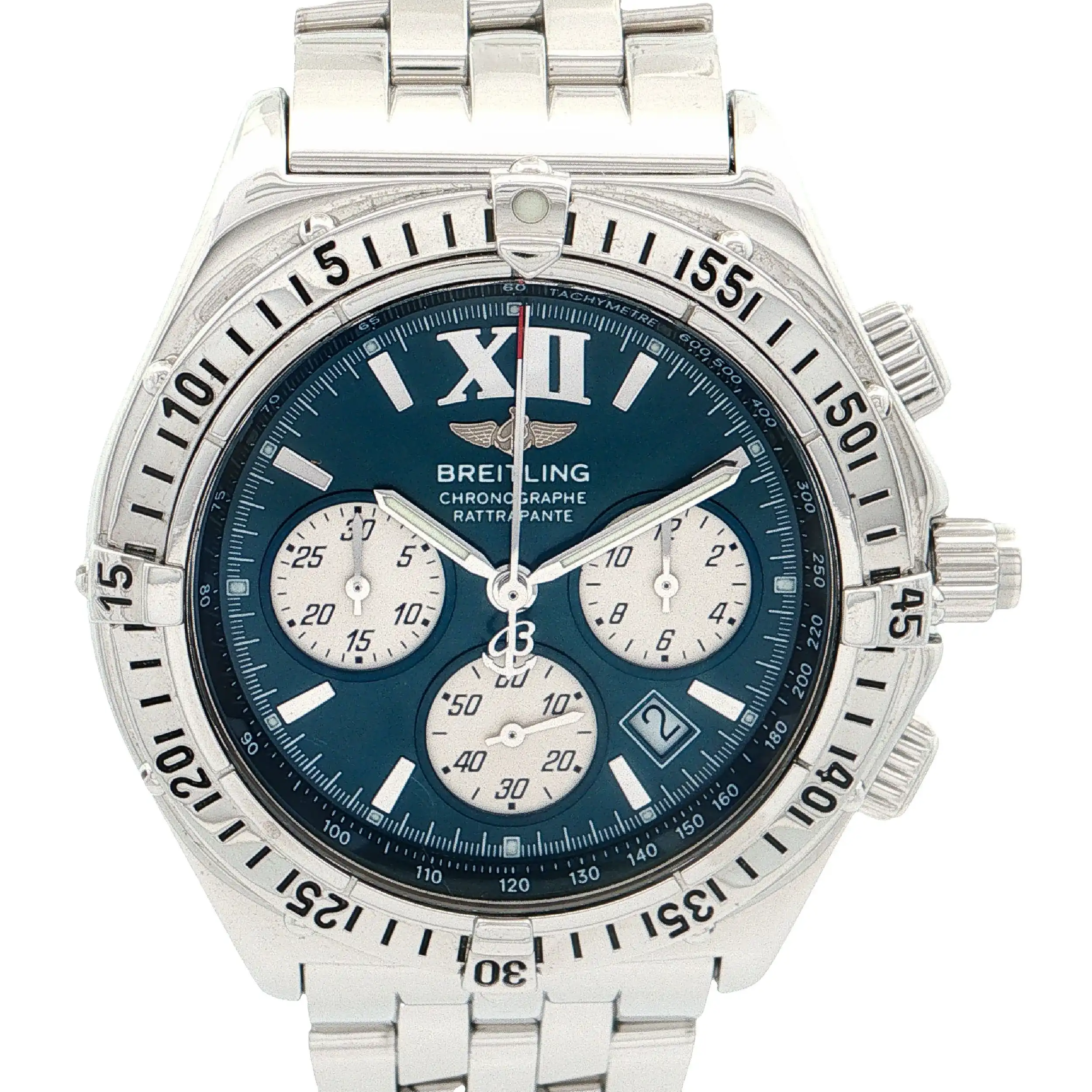 Herrenuhr Breitling Rattaprante A69048 Box + Papiere Quartz