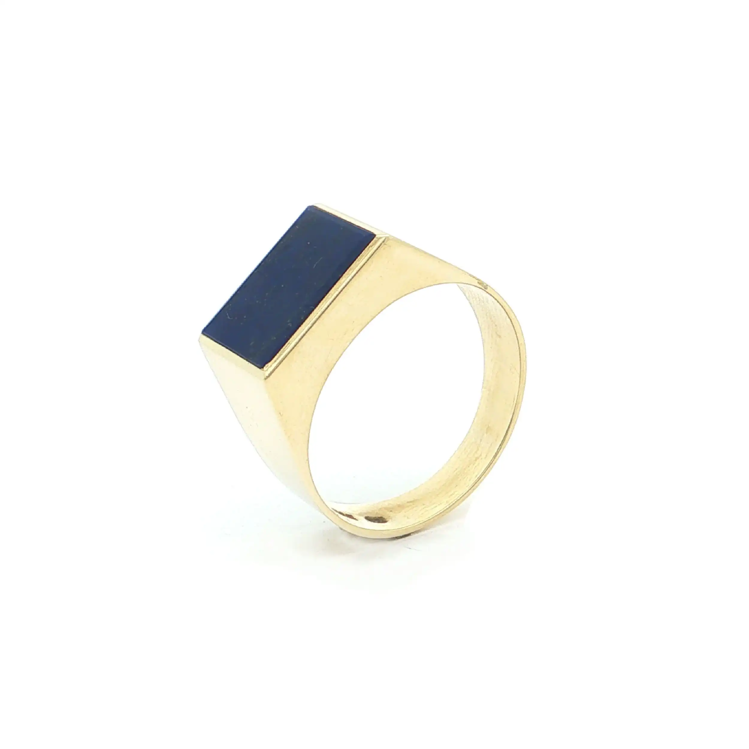Ring Gelbgold mit Lapislazuli Ring Gelbgold mit Lapislazuli