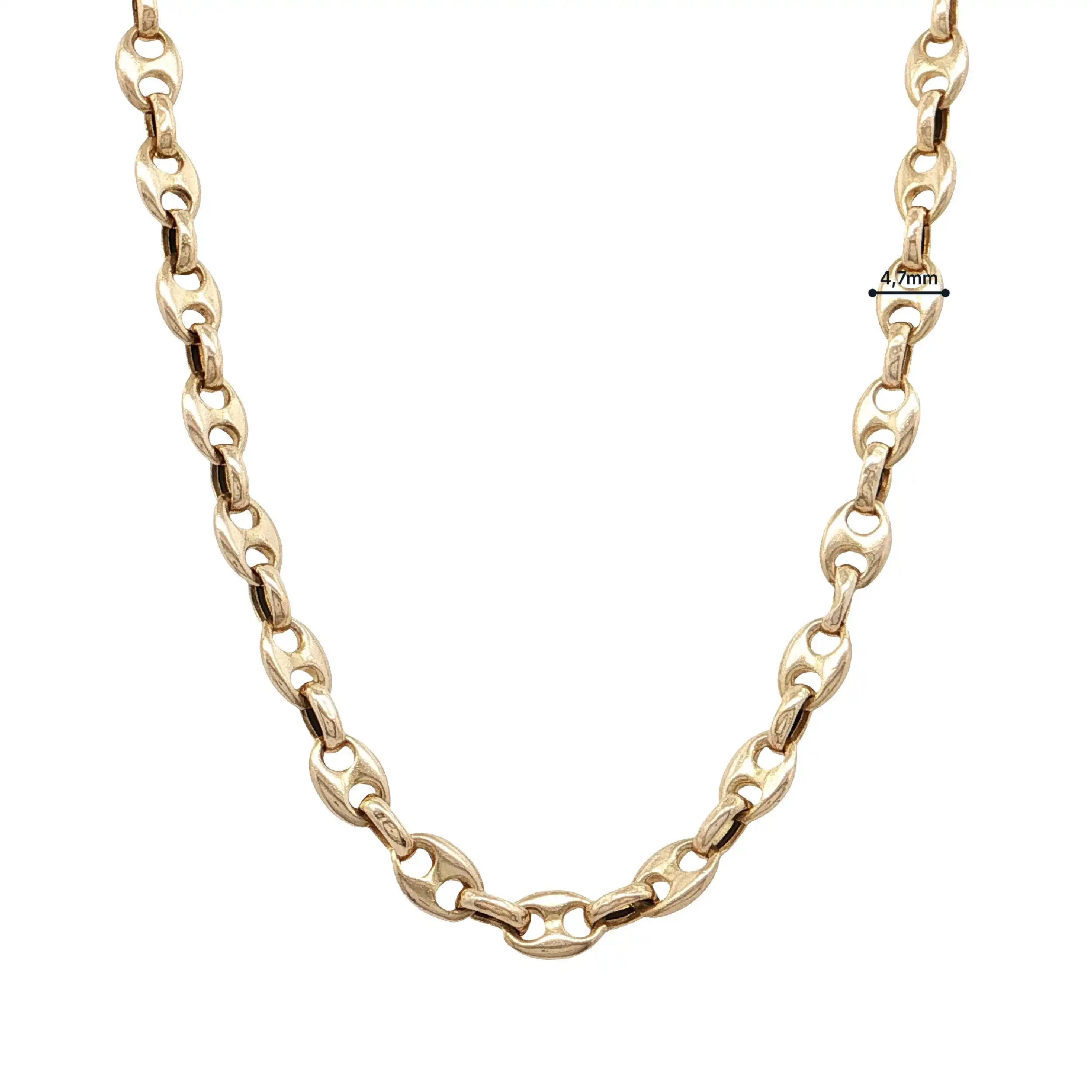 Bohnenkette Gelbgold