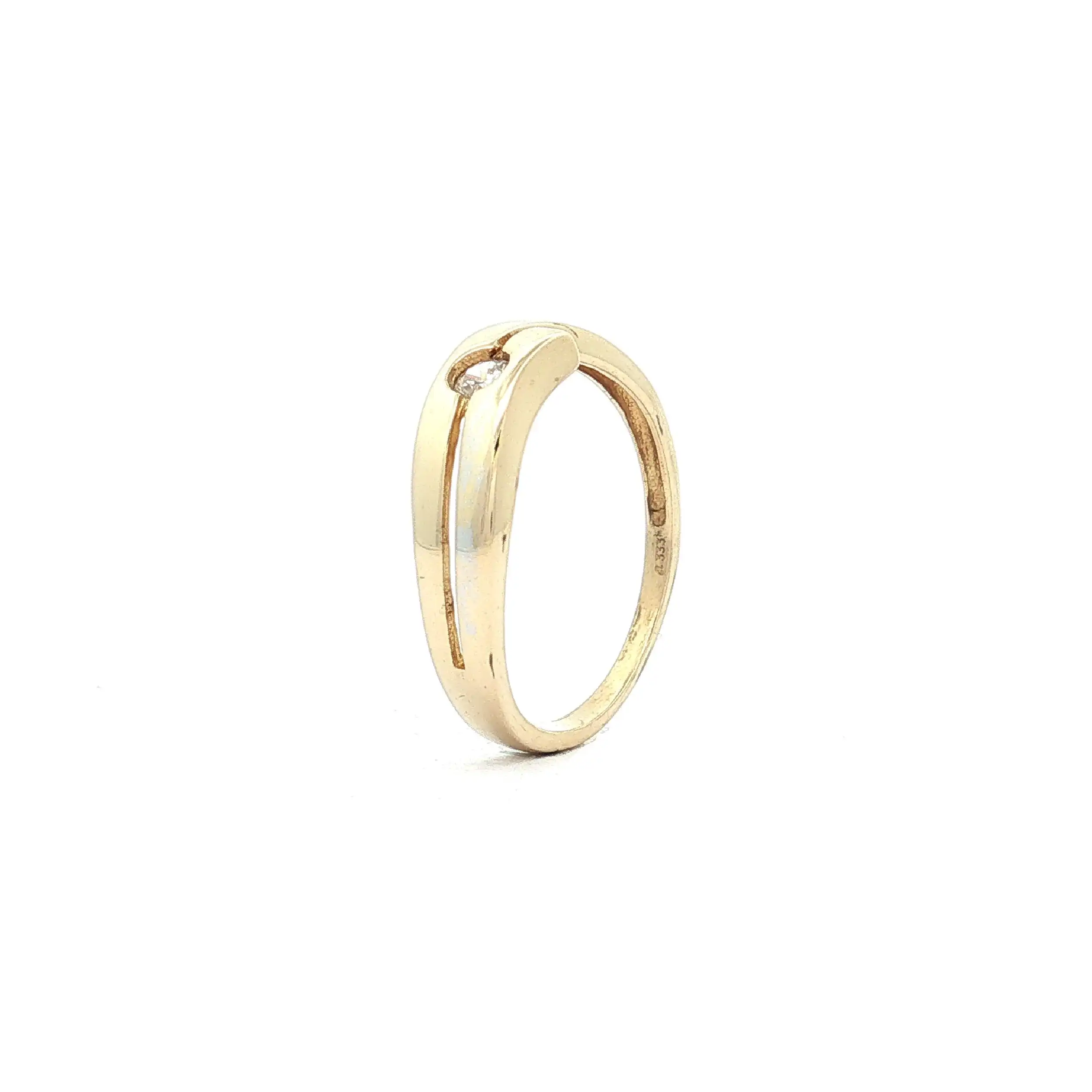 Ring Gelbgold mit Zirkonia