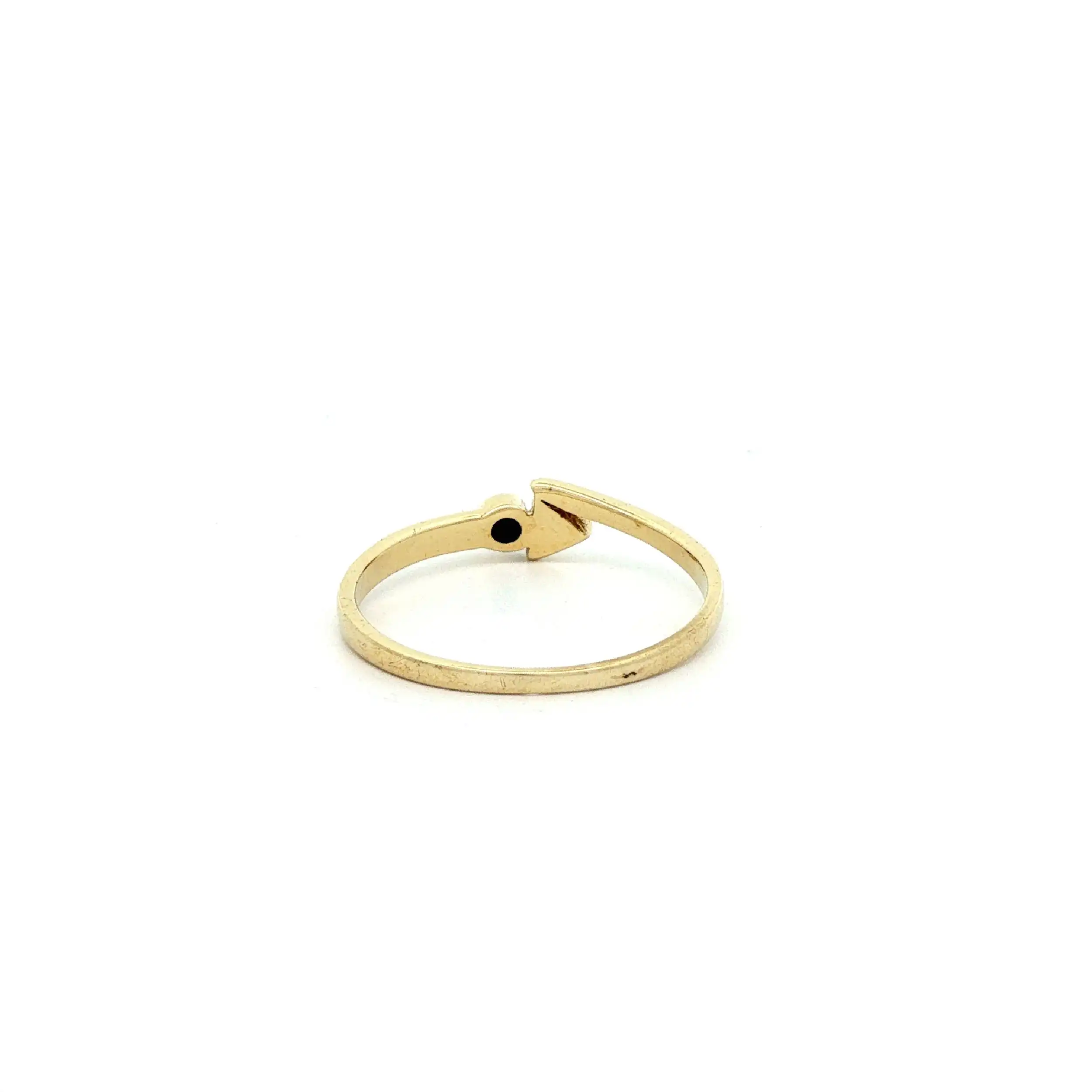 Ring Gelbgold mit Diamant