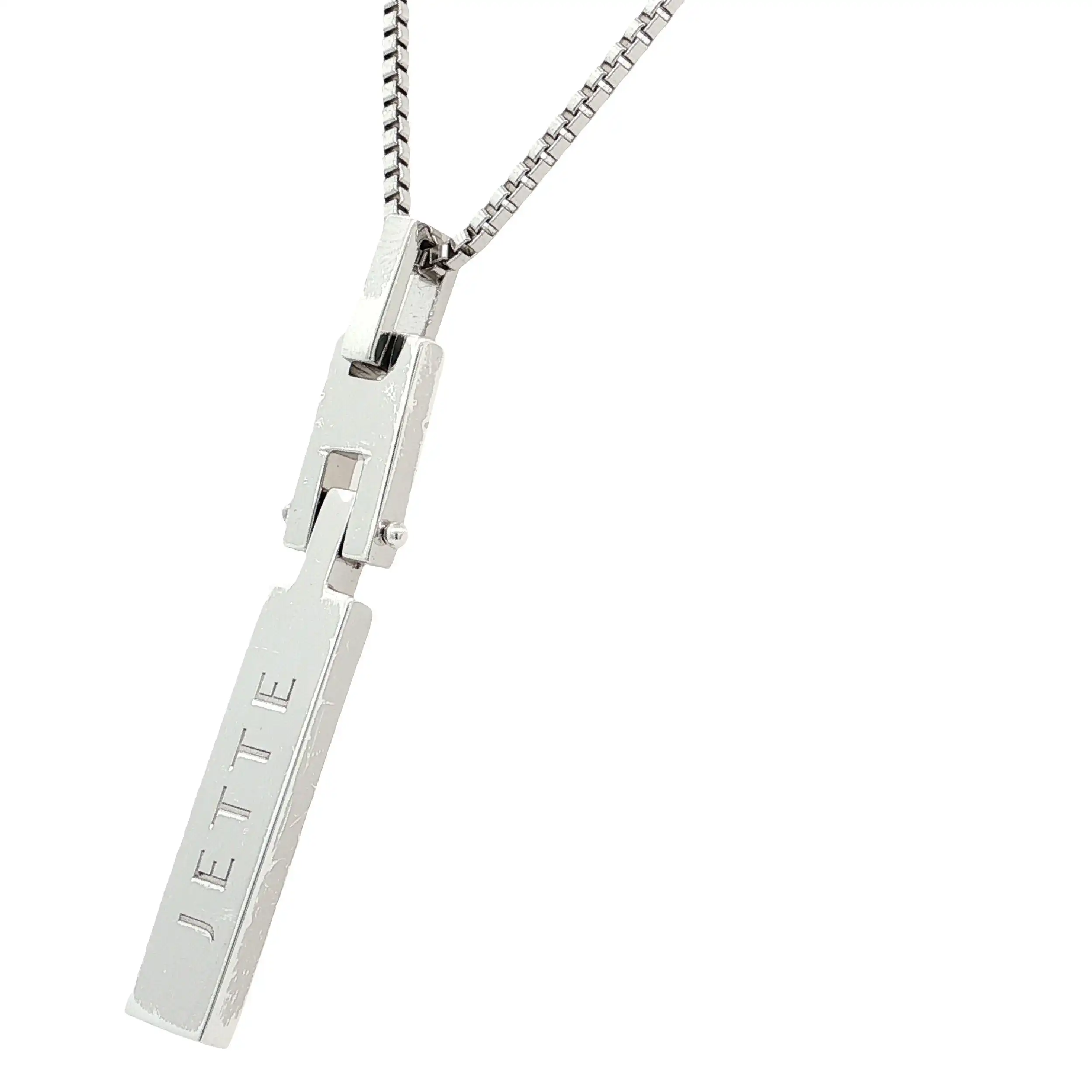 Venezianerkette Silber mit Anhänger "Jette"
