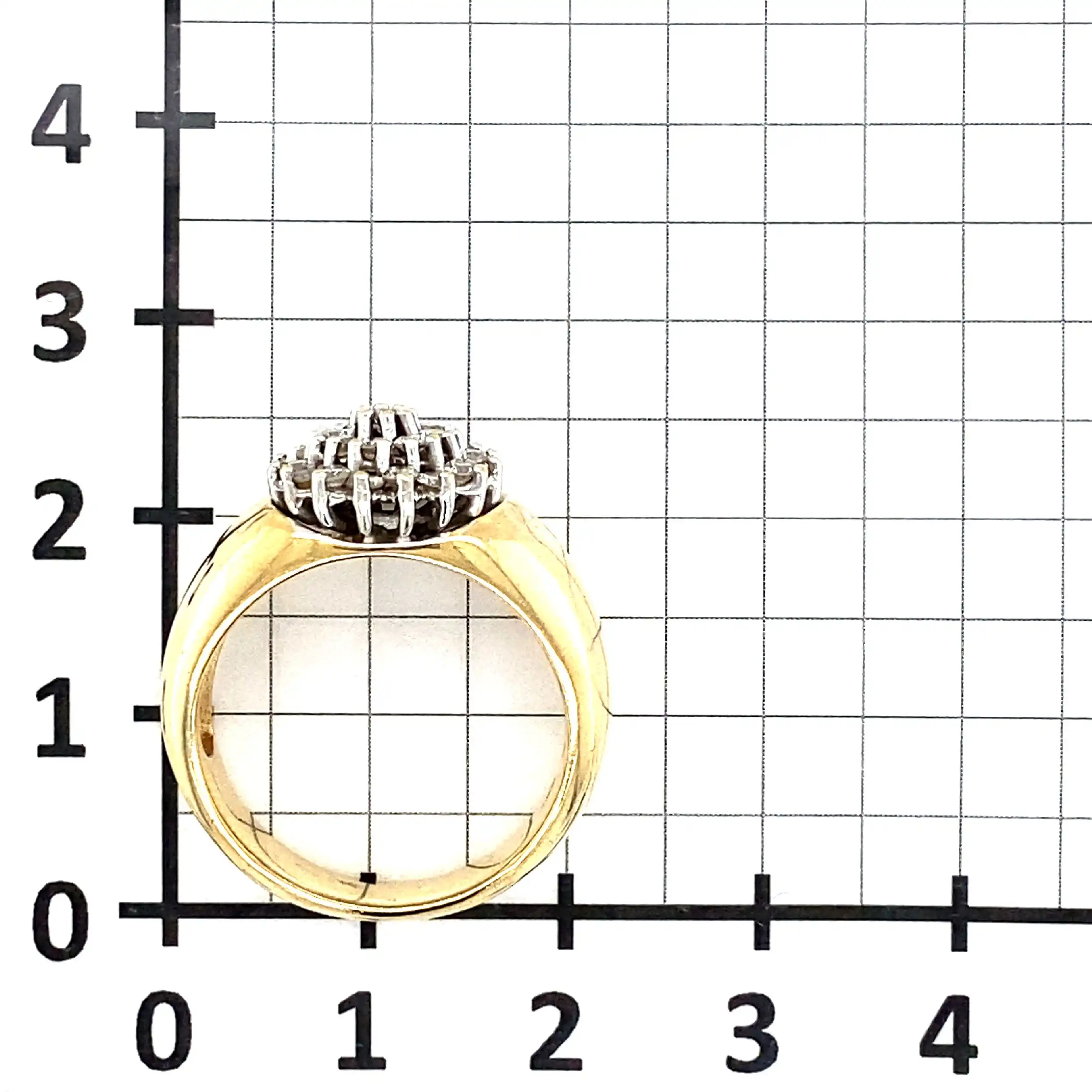 Ring Bicolor mit Brillanten Ring Bicolor mit Brillanten