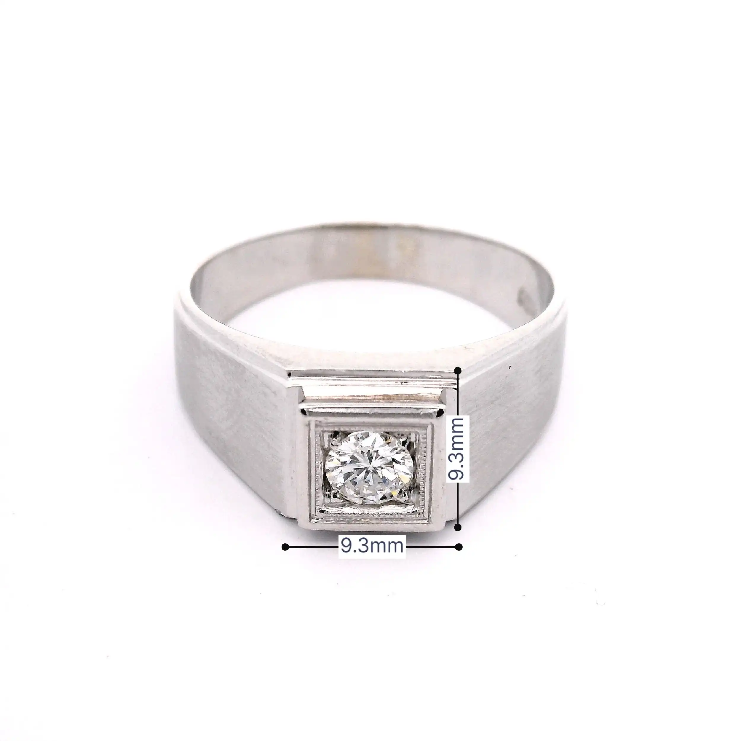 Ring Weißgold mit Brillant