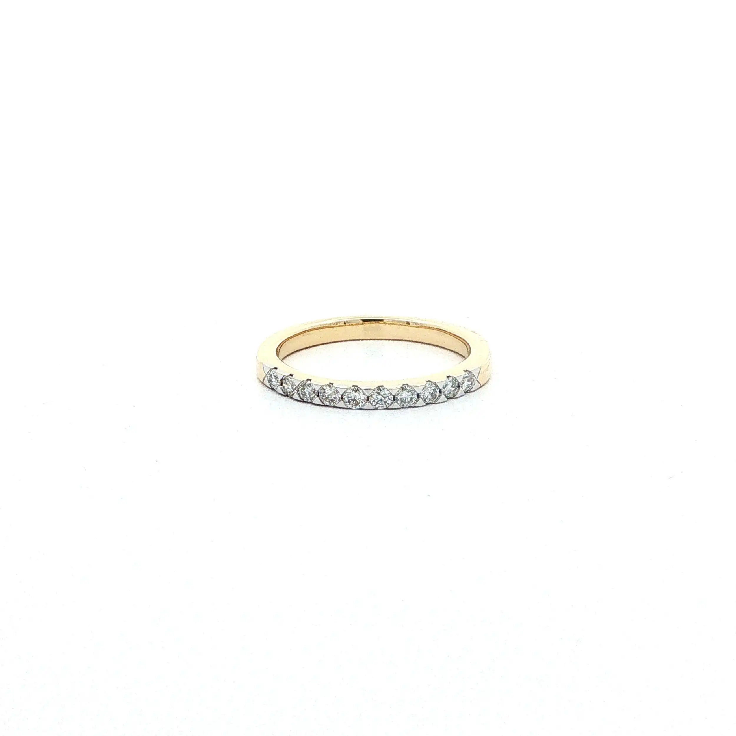 Ring Bicolor mit Brillanten