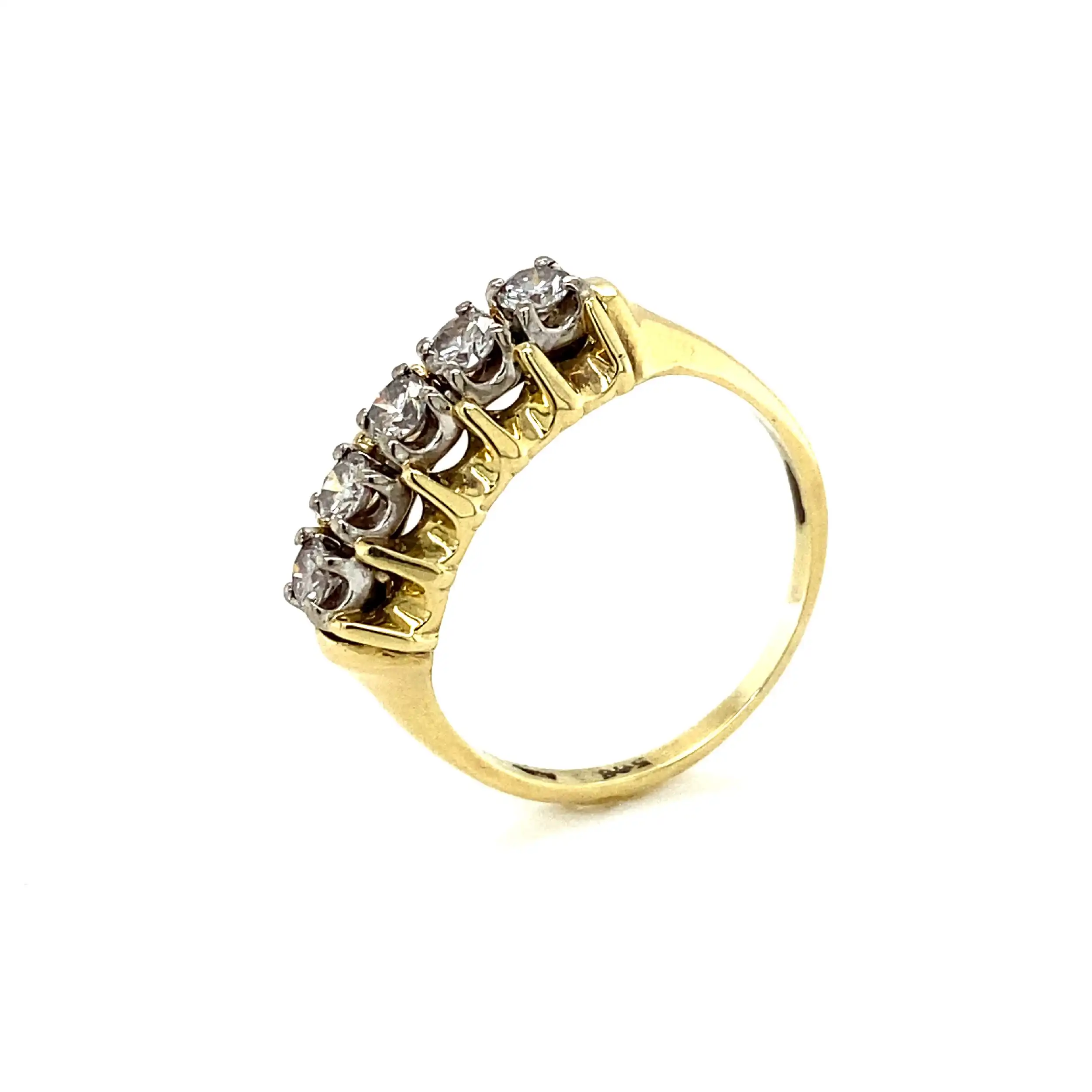 Ring Bicolor mit Brillanten Ring Bicolor mit Brillanten
