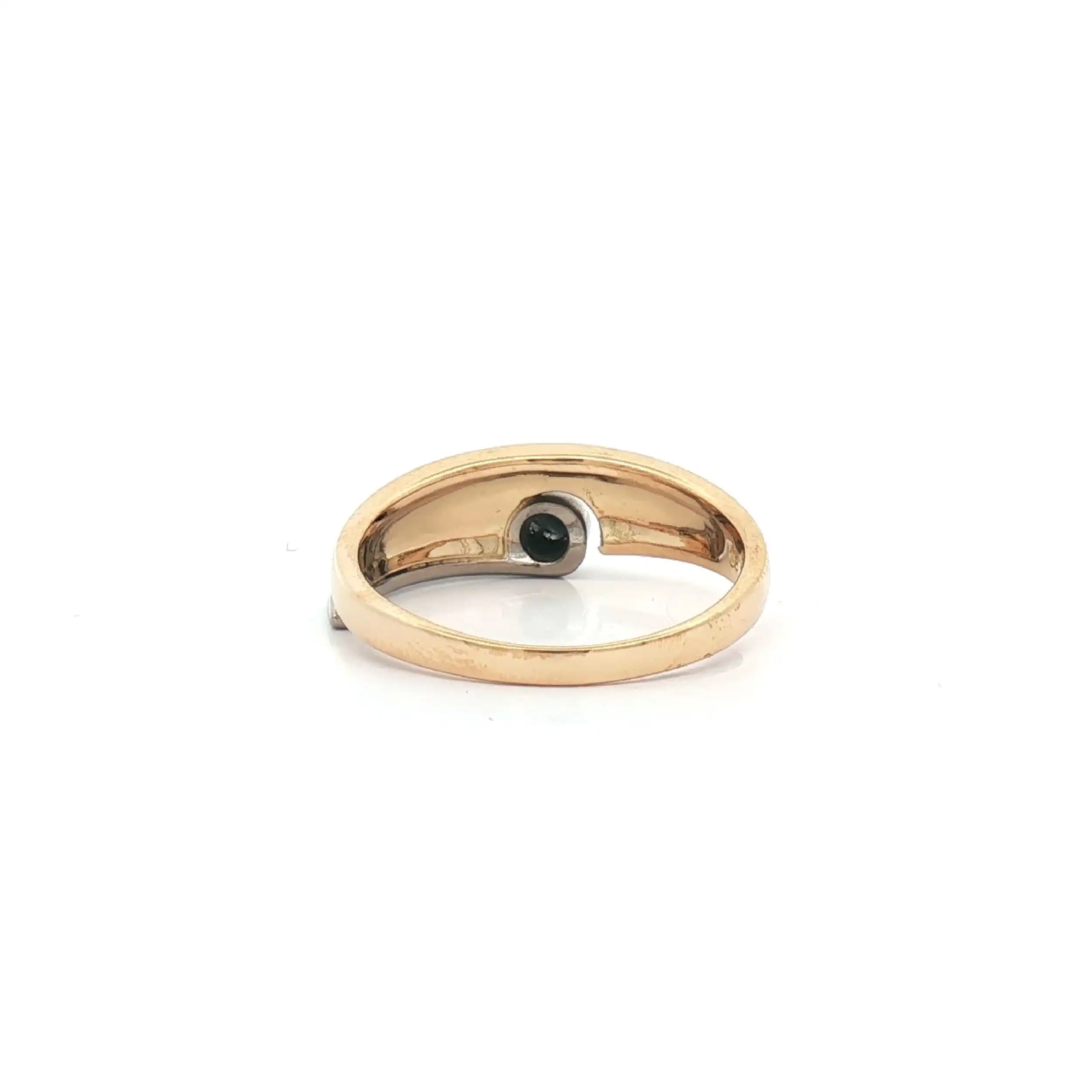 Ring Bicolor mit Brillant