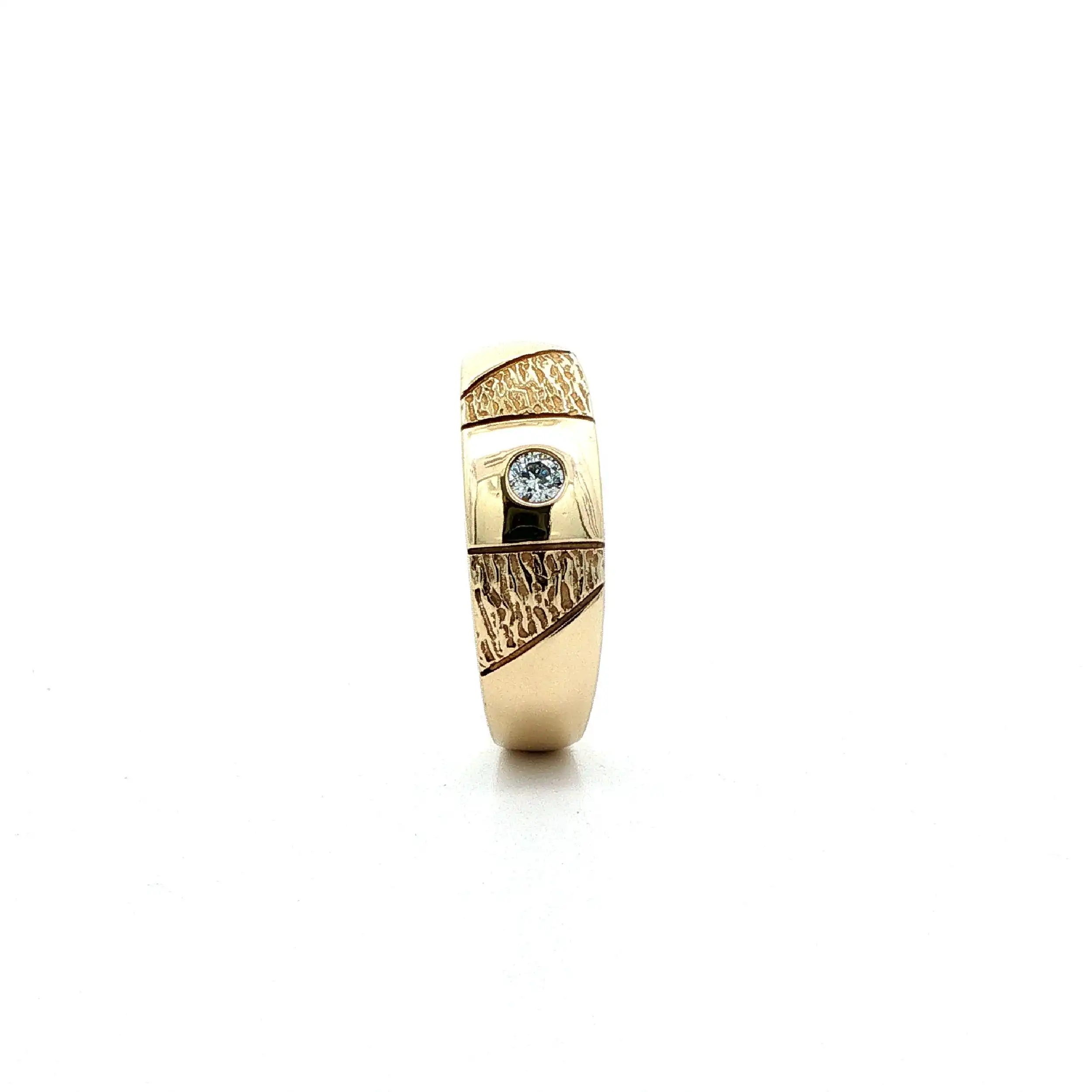 Ring Gelbgold mit Zirkonia