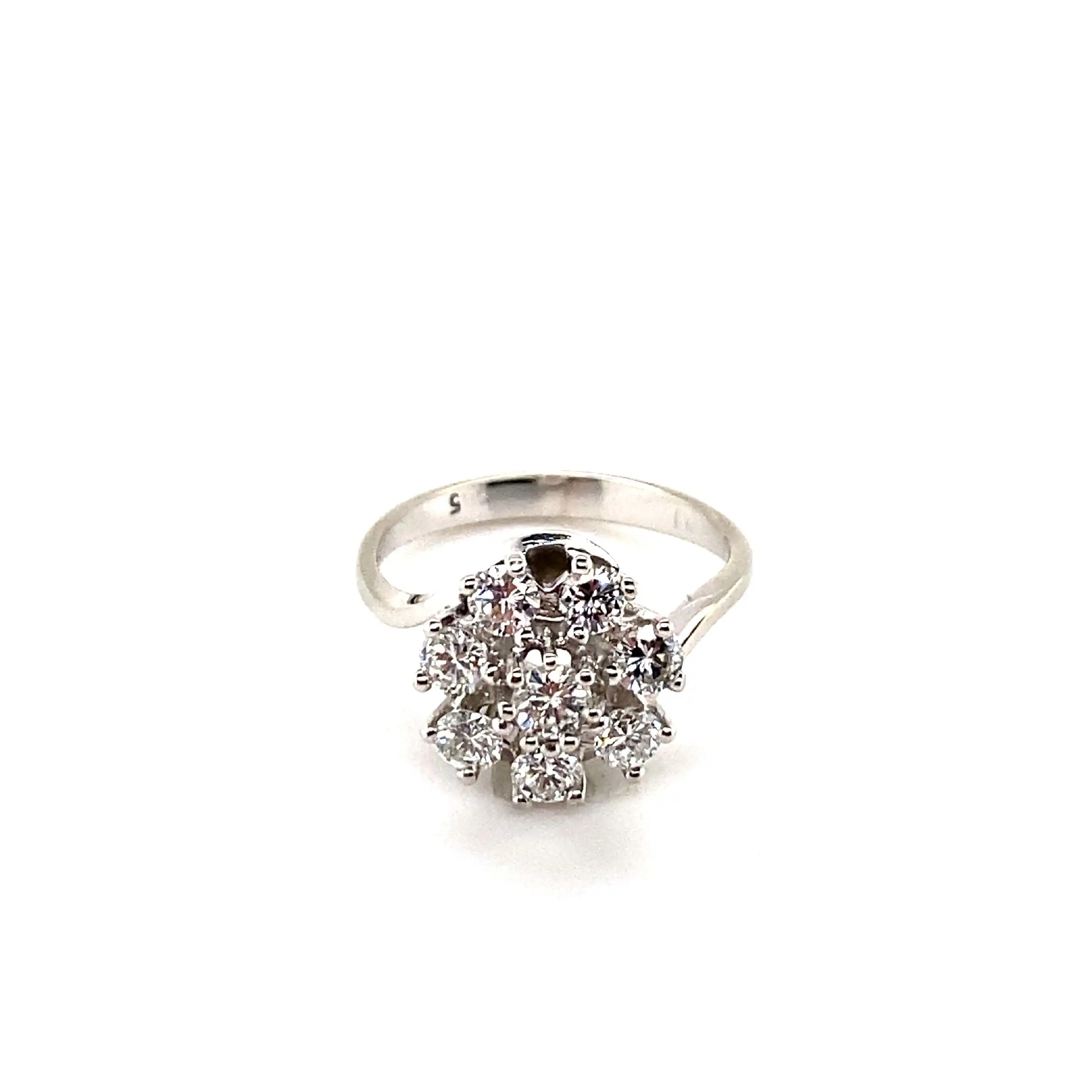 Ring Weißgold mit Brillanten