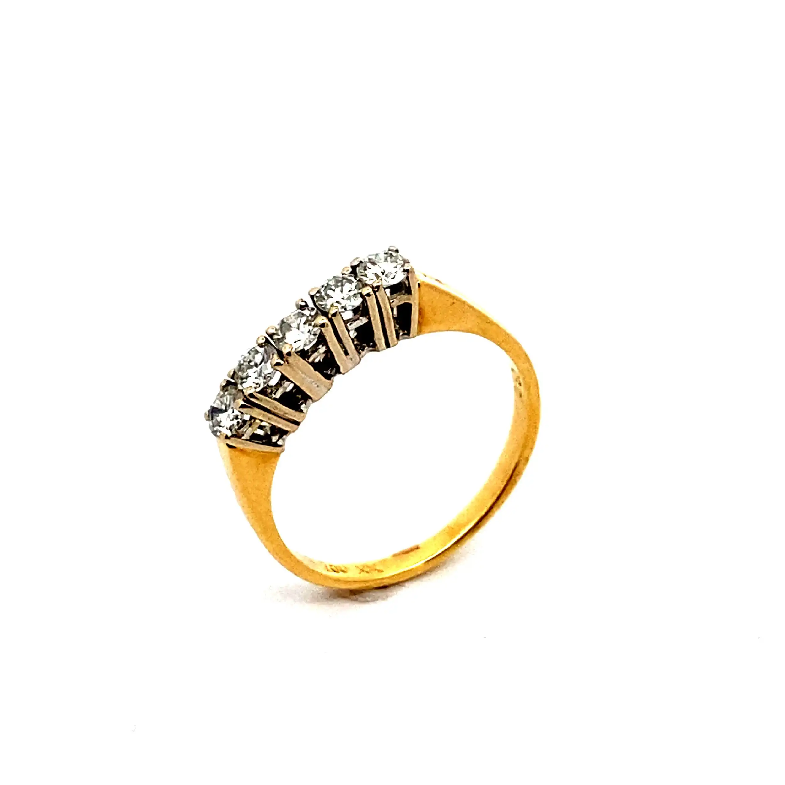 Ring Bicolor mit Brillanten Ring Bicolor mit Brillanten