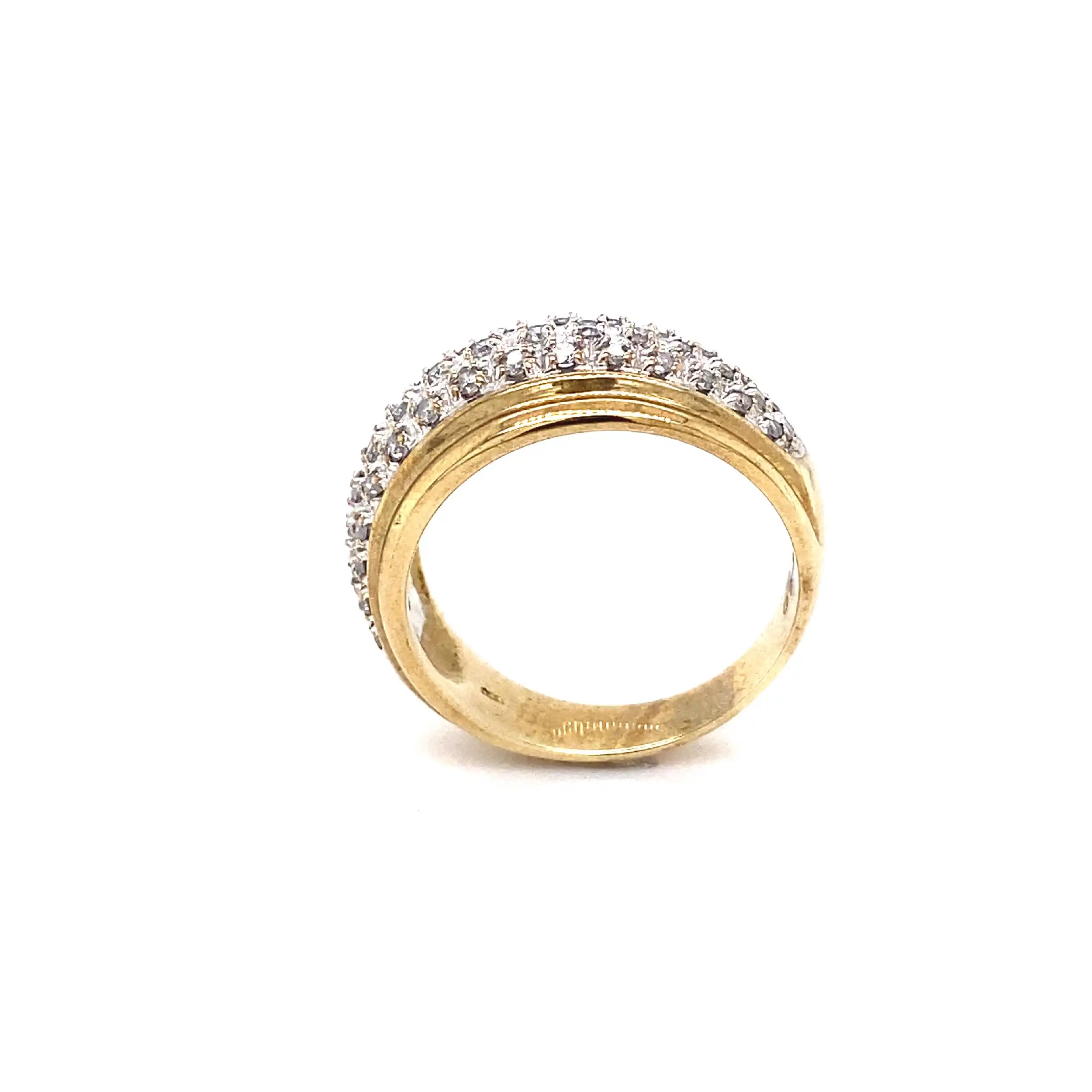 Ring Bicolor mit Brillanten Ring Bicolor mit Brillanten