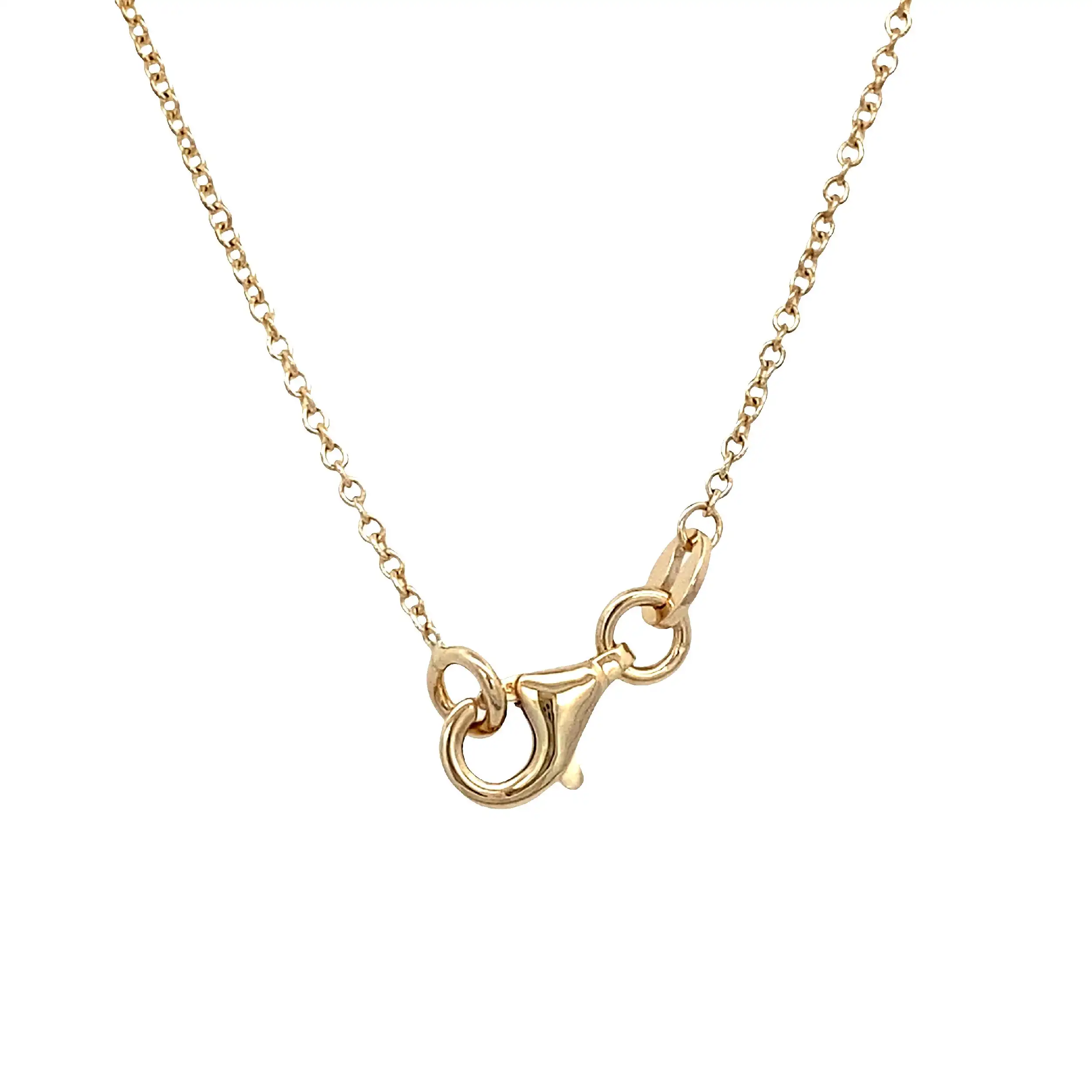 Ankerkette mit Linsen Gelbgold Ankerkette mit Linsen Gelbgold