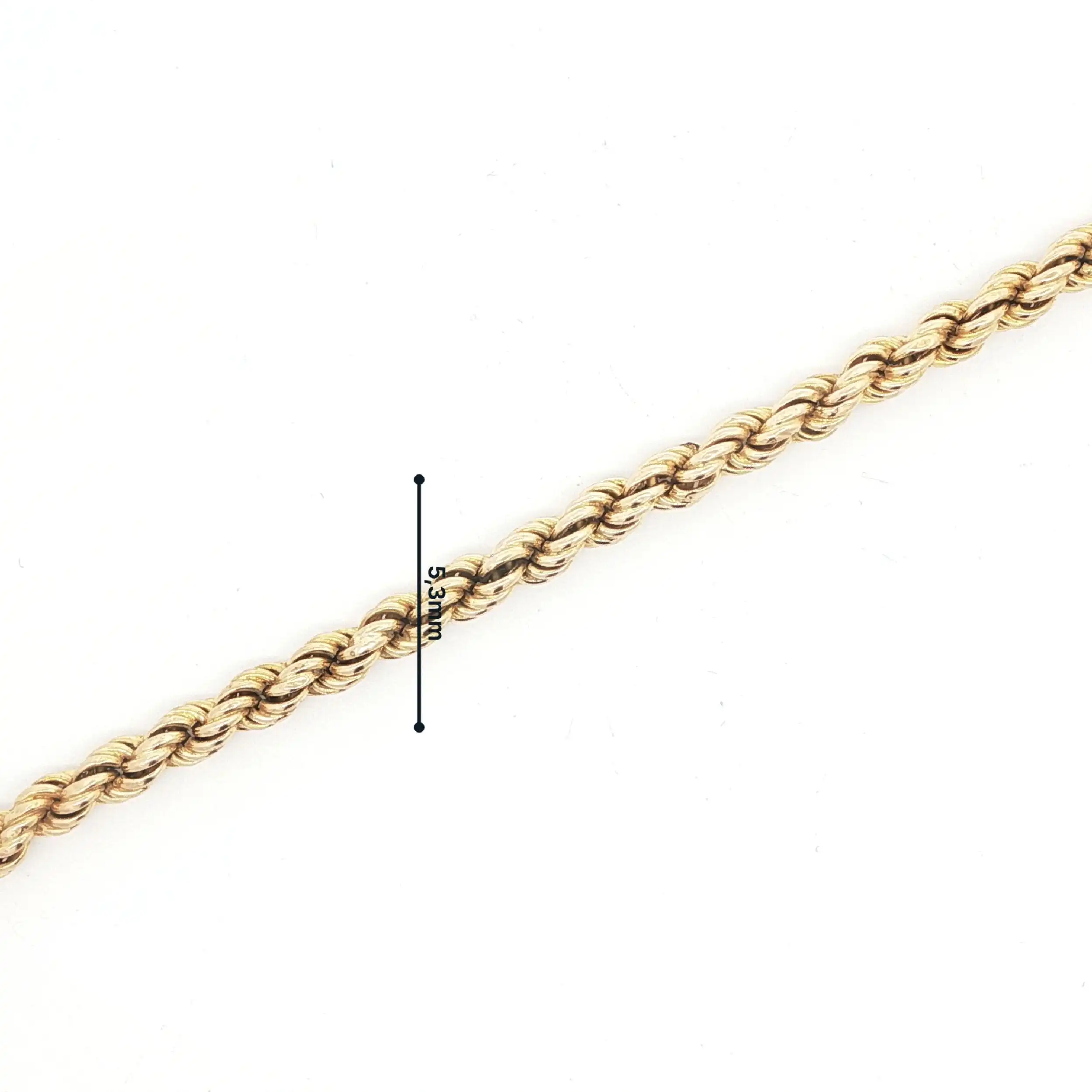 Kordelarmband Gelbgold Kordelarmband Gelbgold
