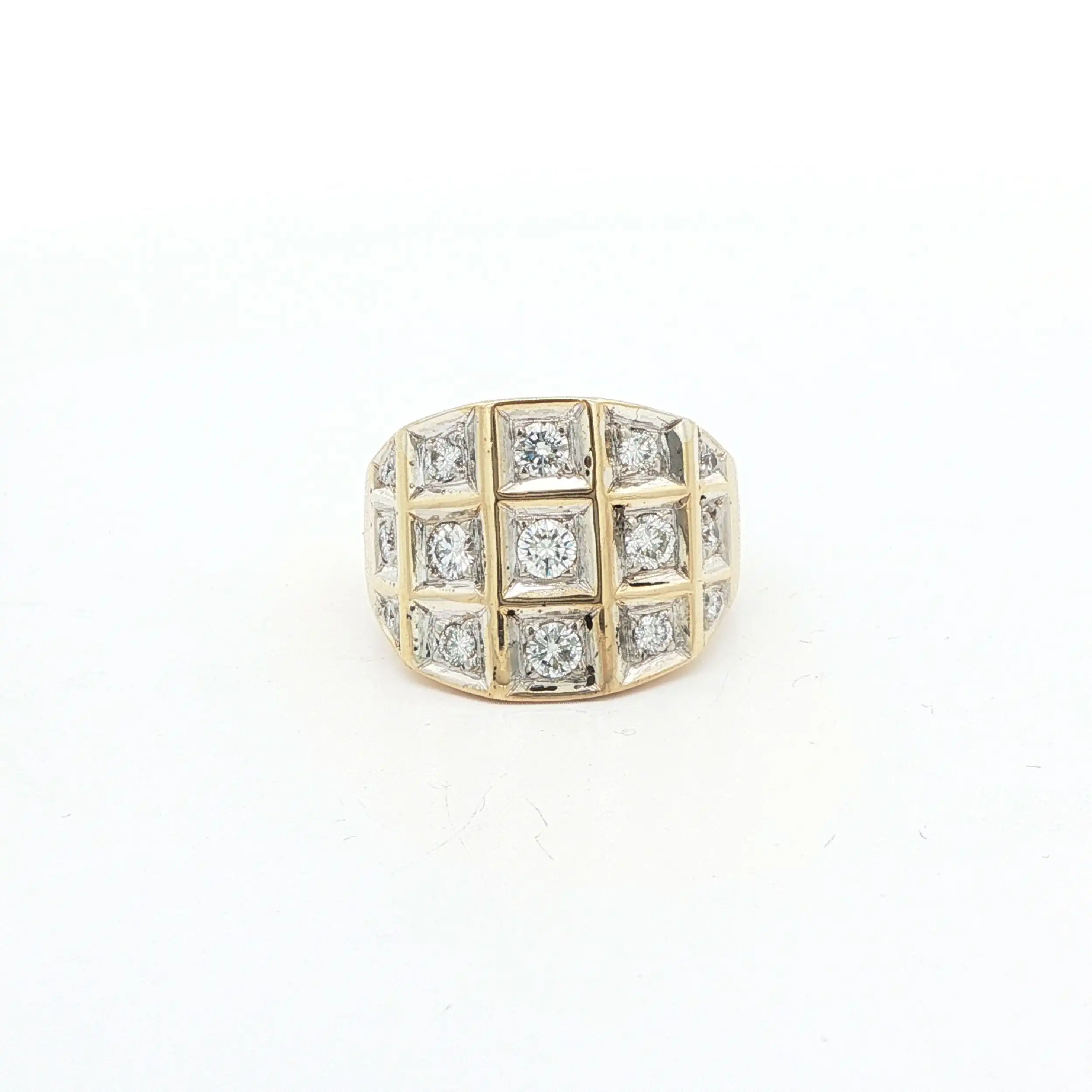 Ring Bicolor mit Brillanten Ring Bicolor mit Brillanten