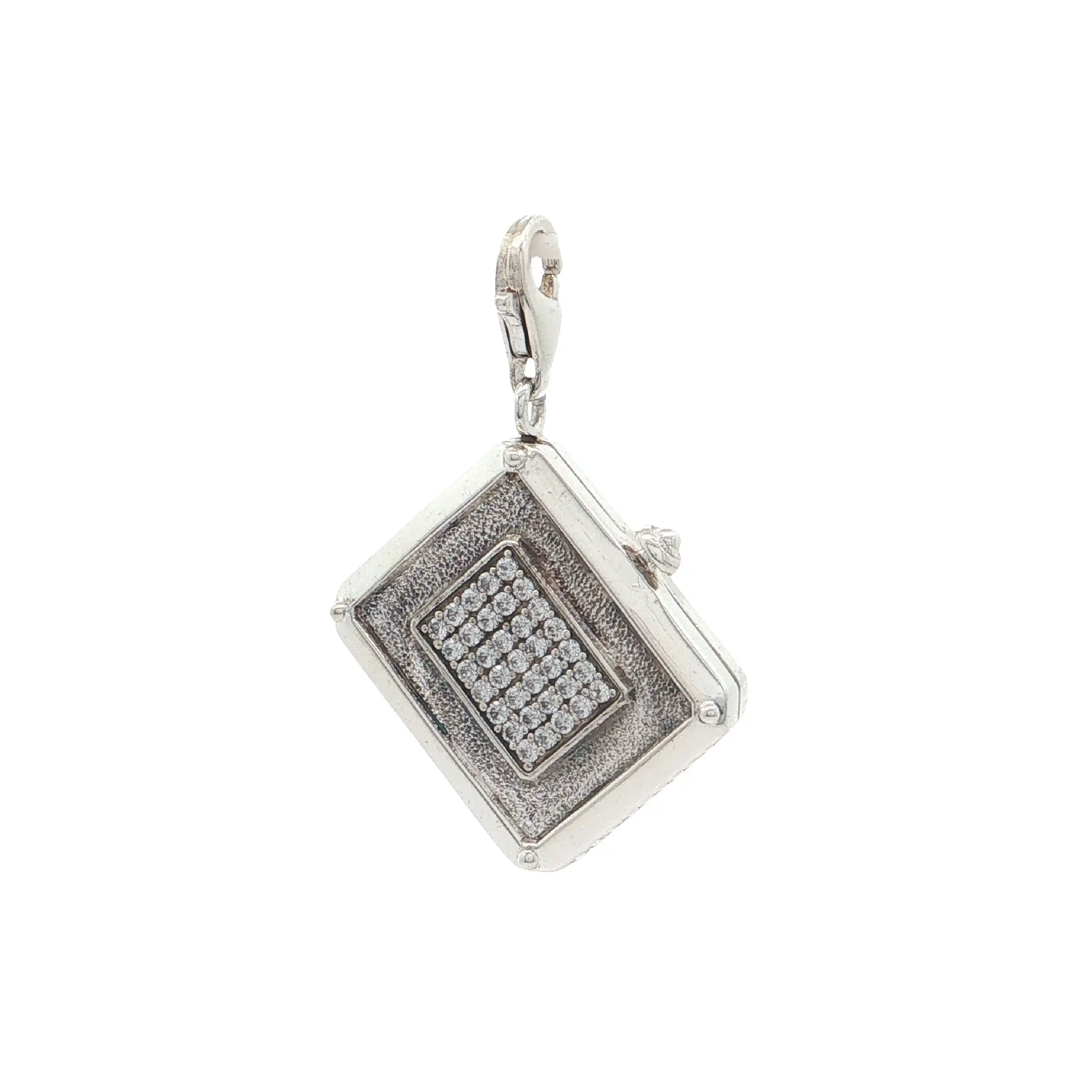 Anhänger/Charm Silber Buch mit Zirkonia "Thomas Sabo" Anhänger/Charm Silber Buch mit Zirkonia "Thomas Sabo"