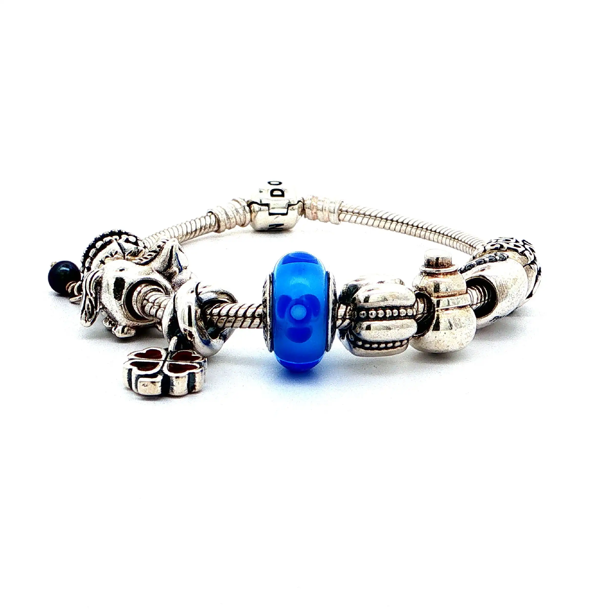 Pandora Armband Silber mit 9 Charms Pandora Armband Silber mit 9 Charms