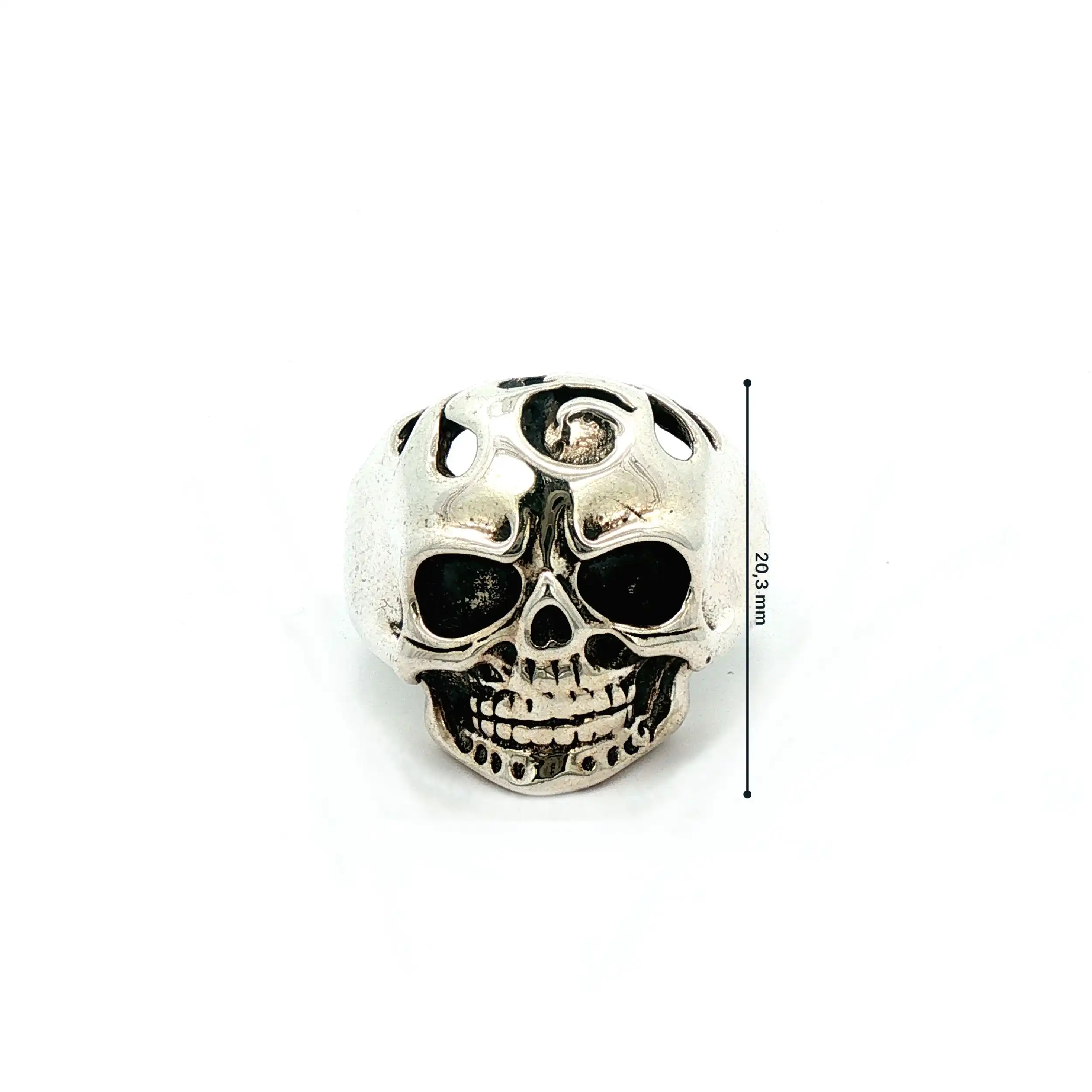 Ring Silber Totenkopf Ring Silber Totenkopf
