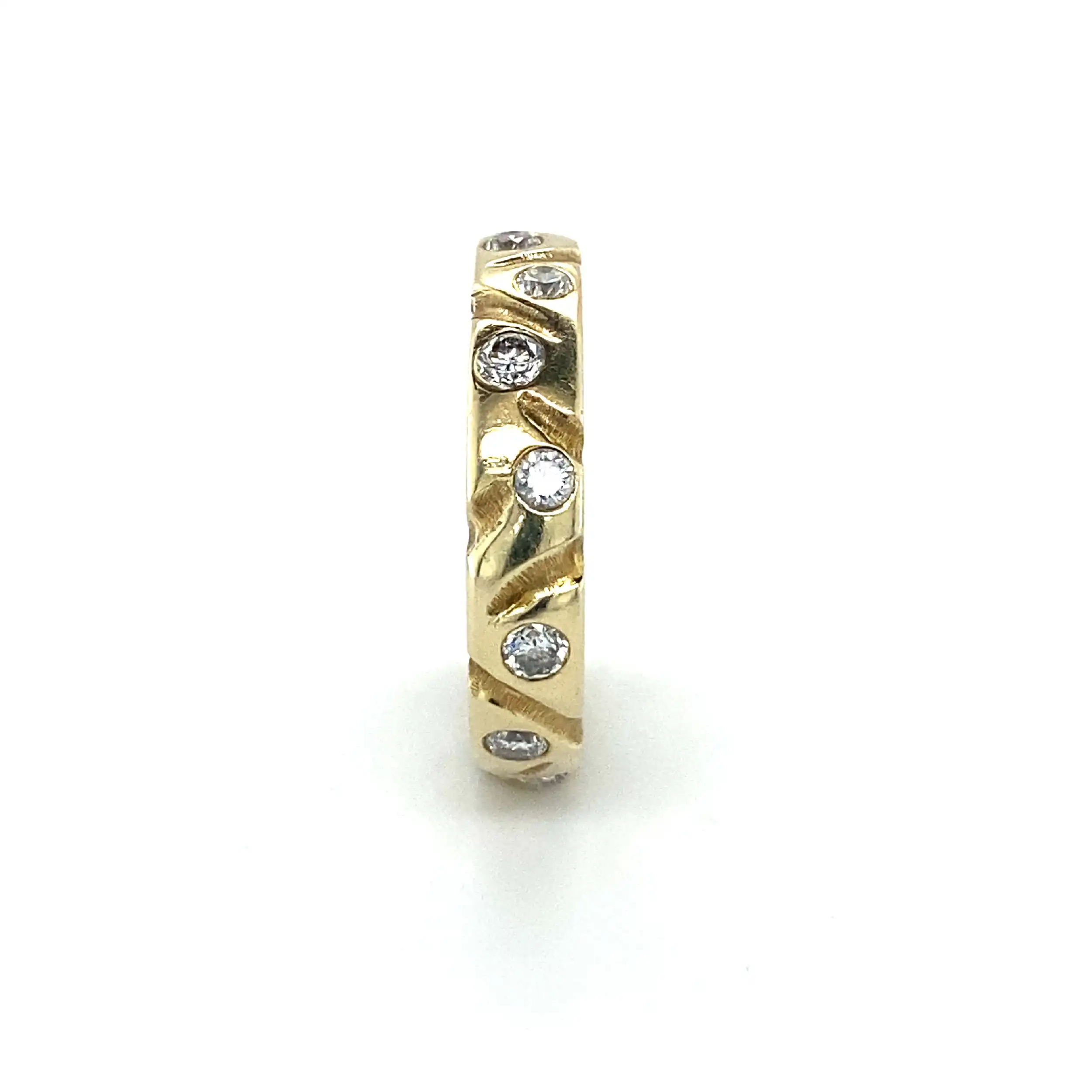Ring Gelbgold mit Brillanten