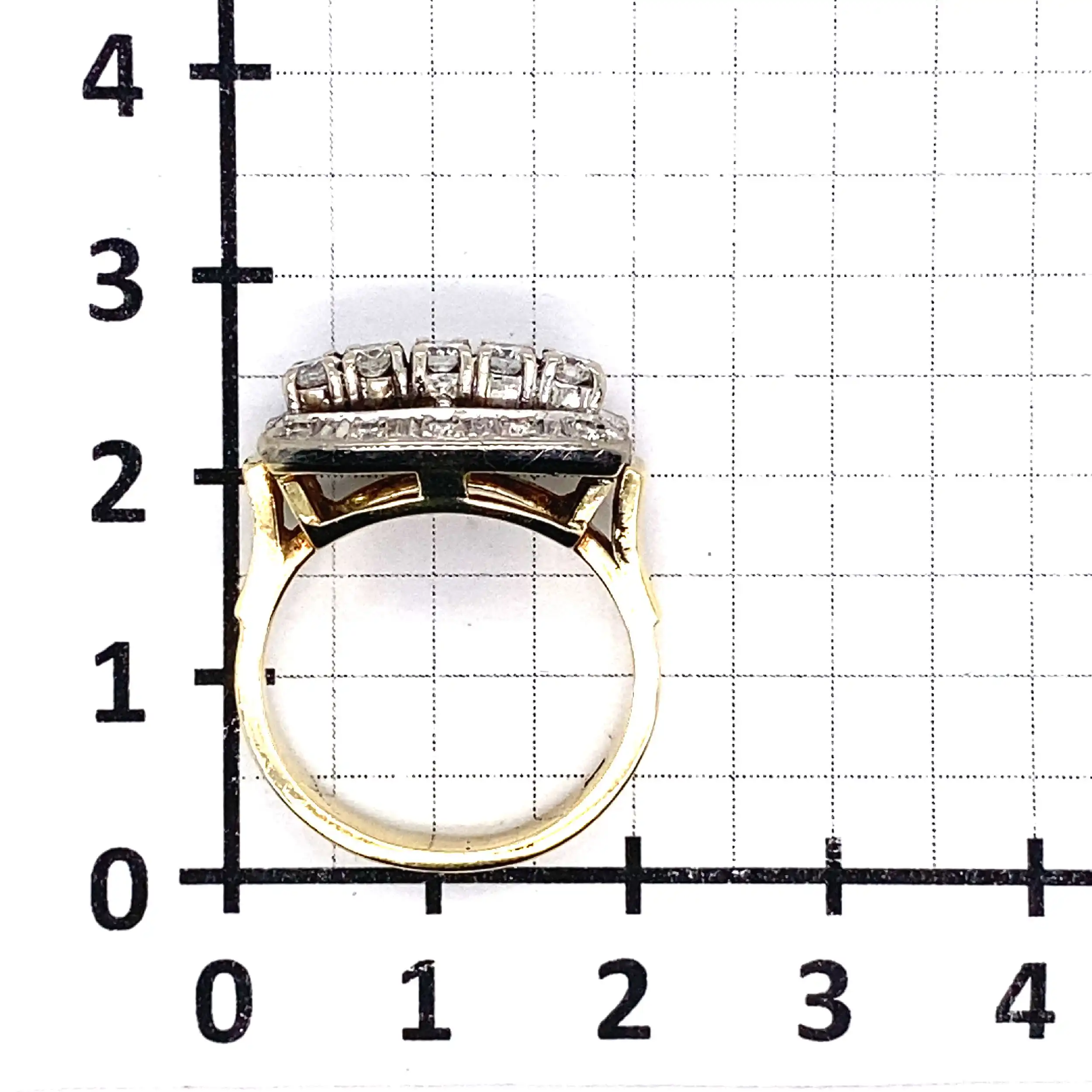Ring mit 15 Brillanten Ring mit 15 Brillanten