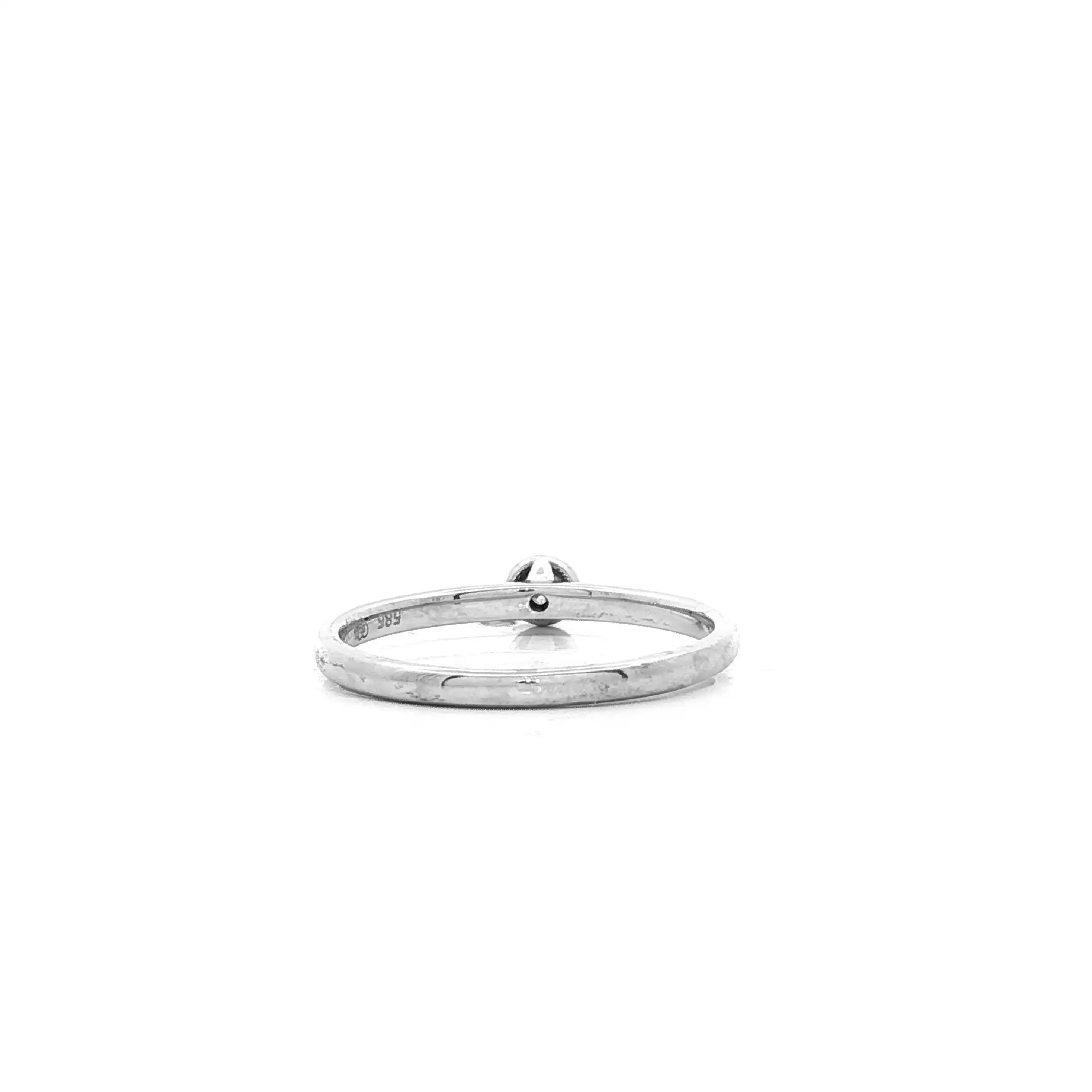 Ring Weißgold mit Solitär Brillant