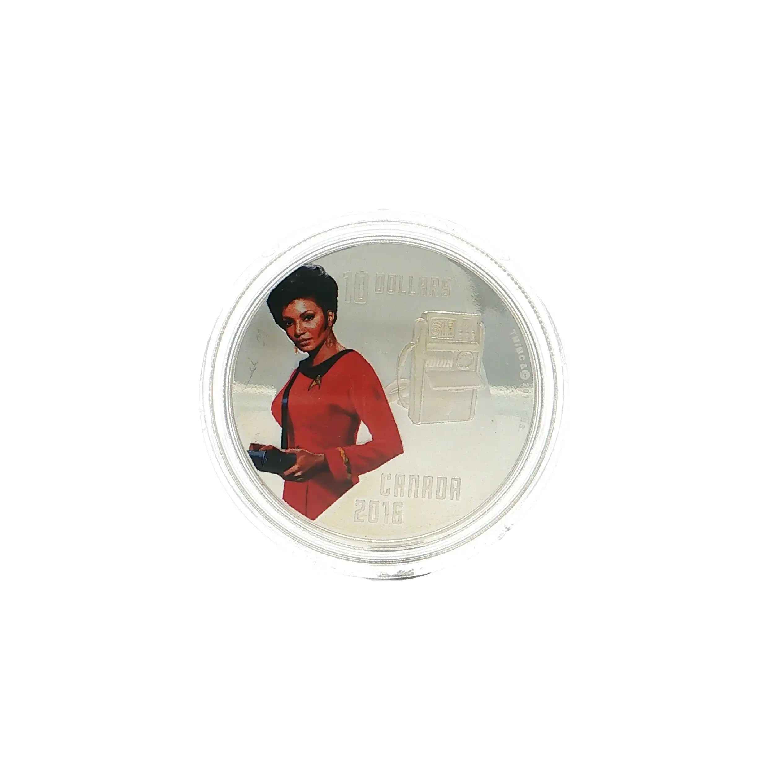 Silber Münze "Star Trek Lieutenant Nyota Uhura"