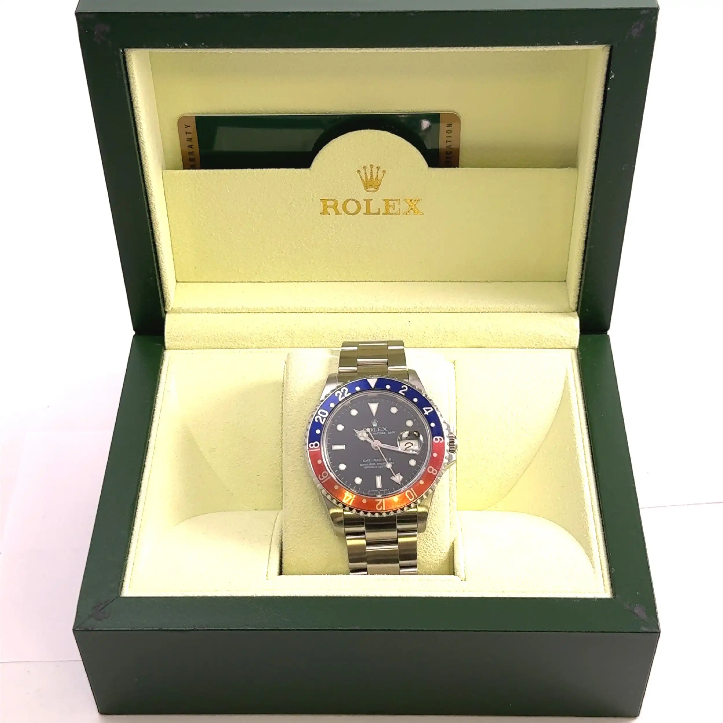 Herrenuhr Rolex GMT Master II Ref. 16710T im Fullset Herrenuhr Rolex GMT Master II Ref. 16710T im Fullset