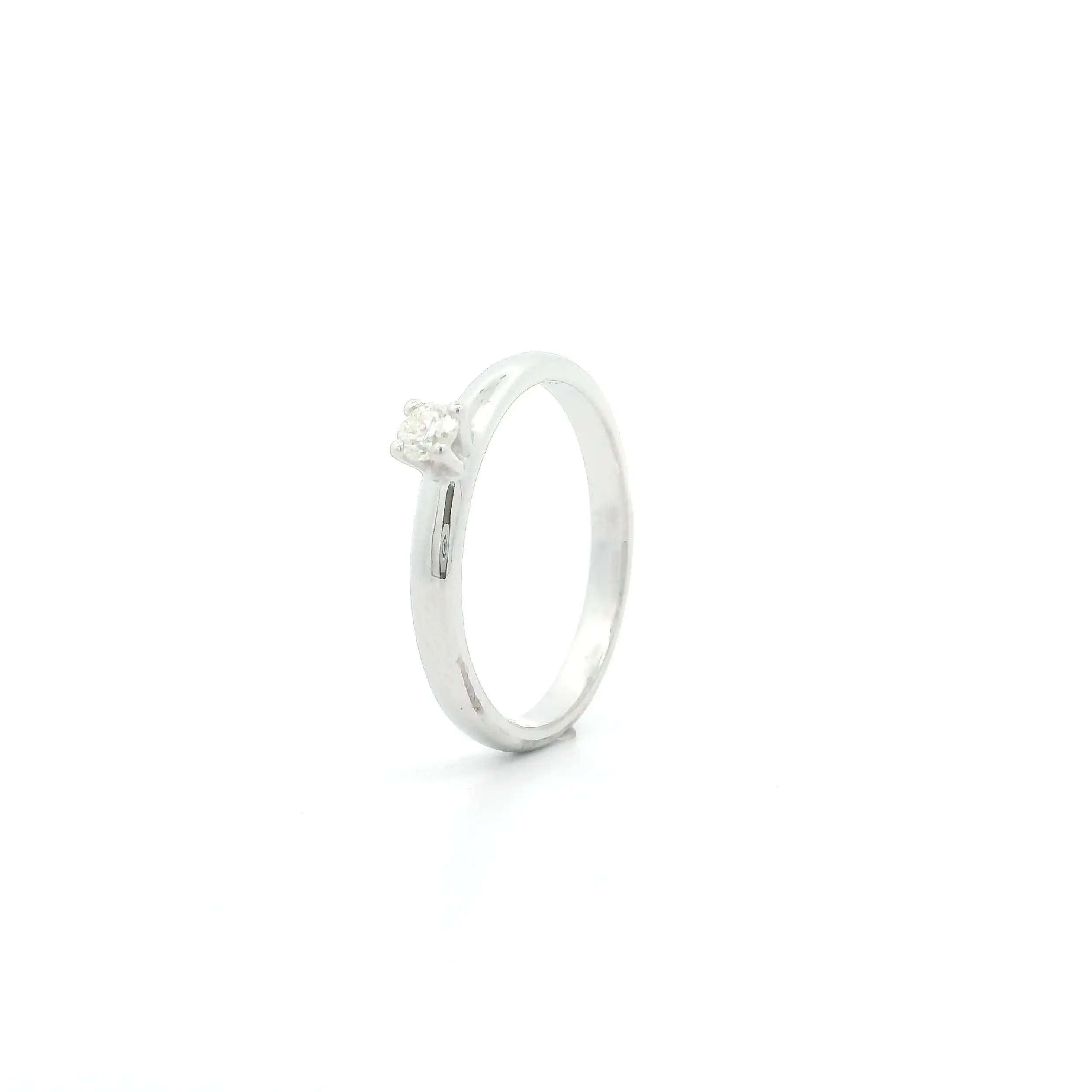 Ring Weißgold mit Brillant
