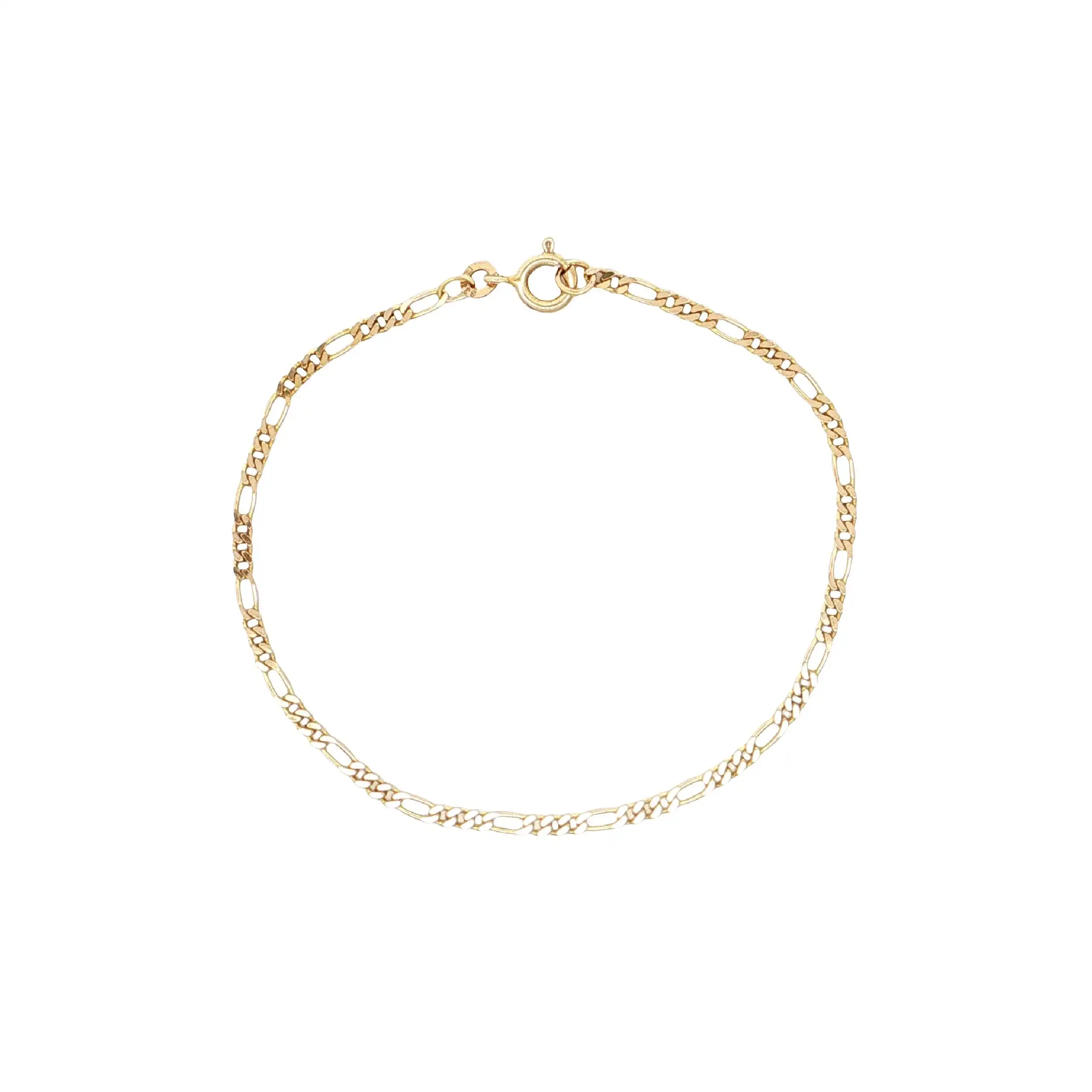 Figaroarmband Gelbgold