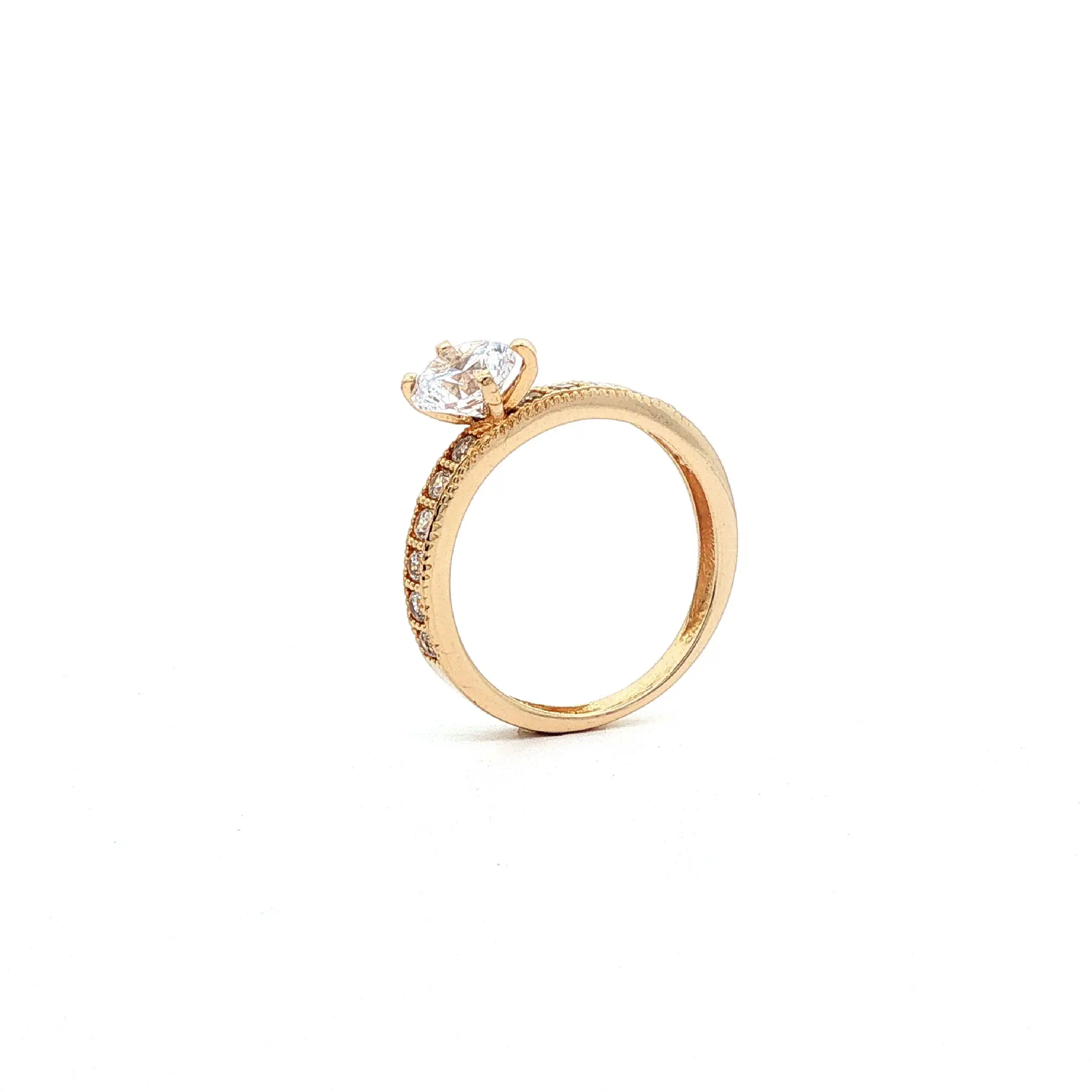 Ring Gelbgold mit Zirkonia