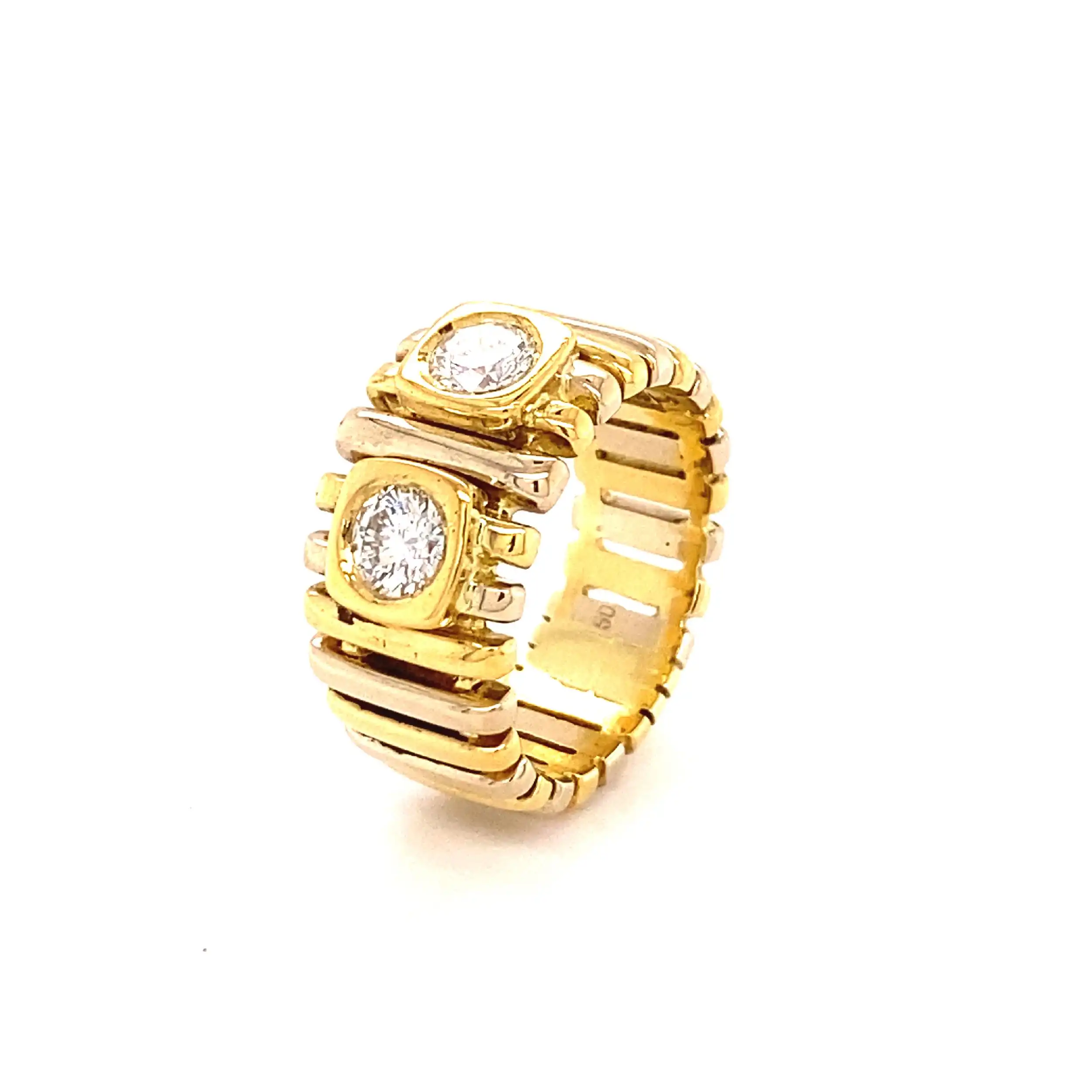 Ring Gelbgold mit Brillanten