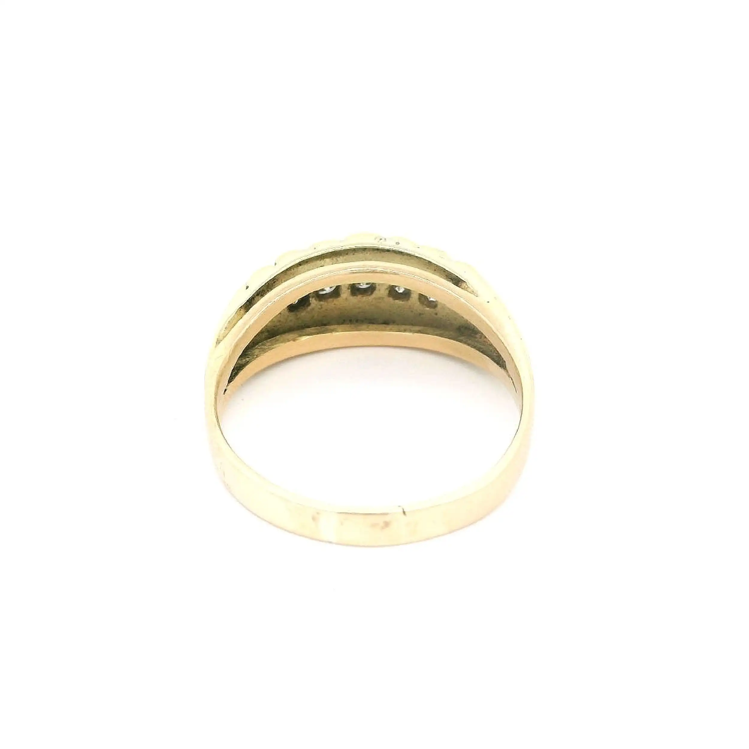 Ring Gelbgold mit Brillanten